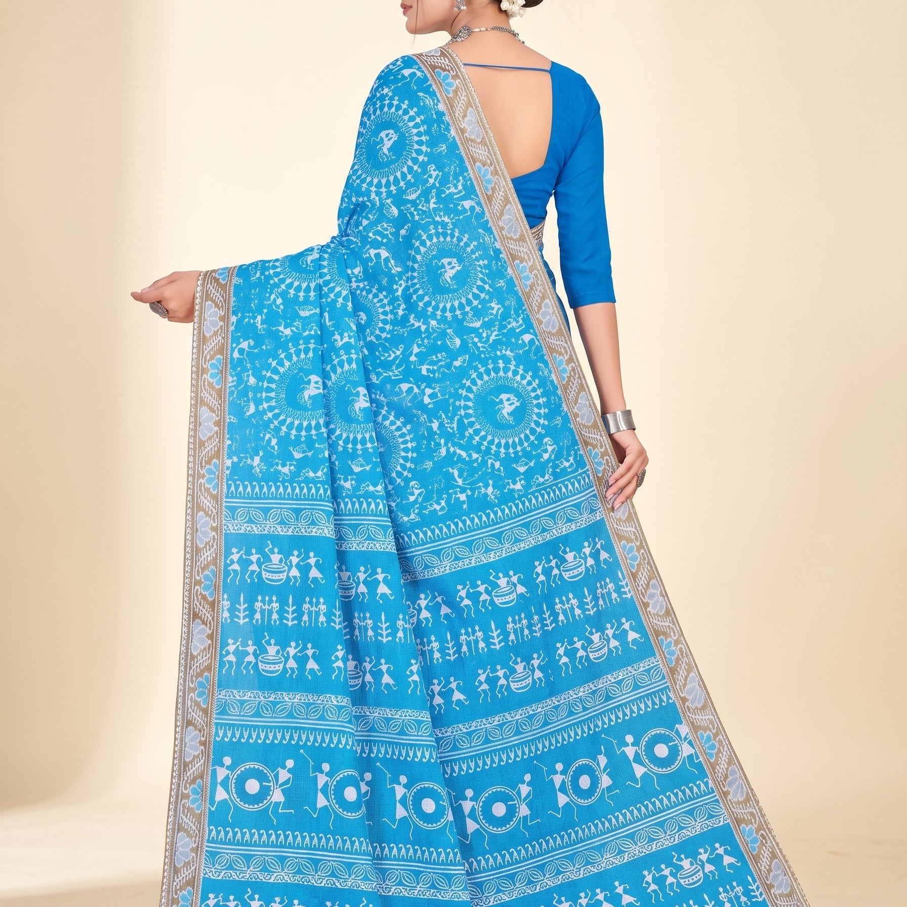 Back pallu