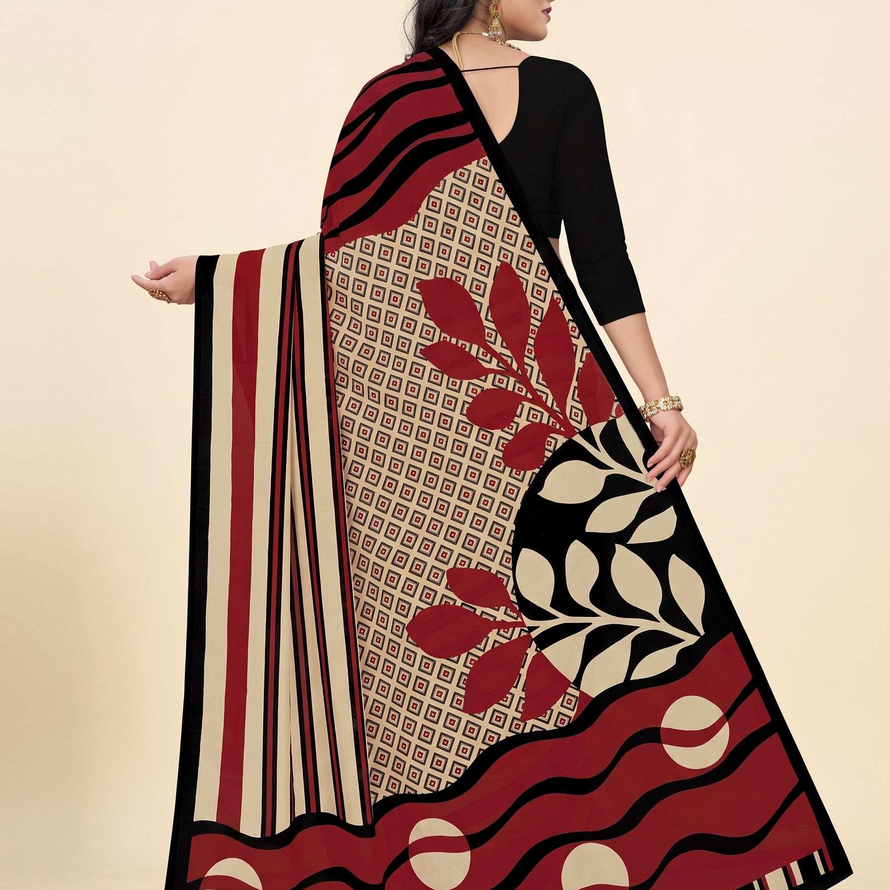Back pallu [sku:BV-23732]