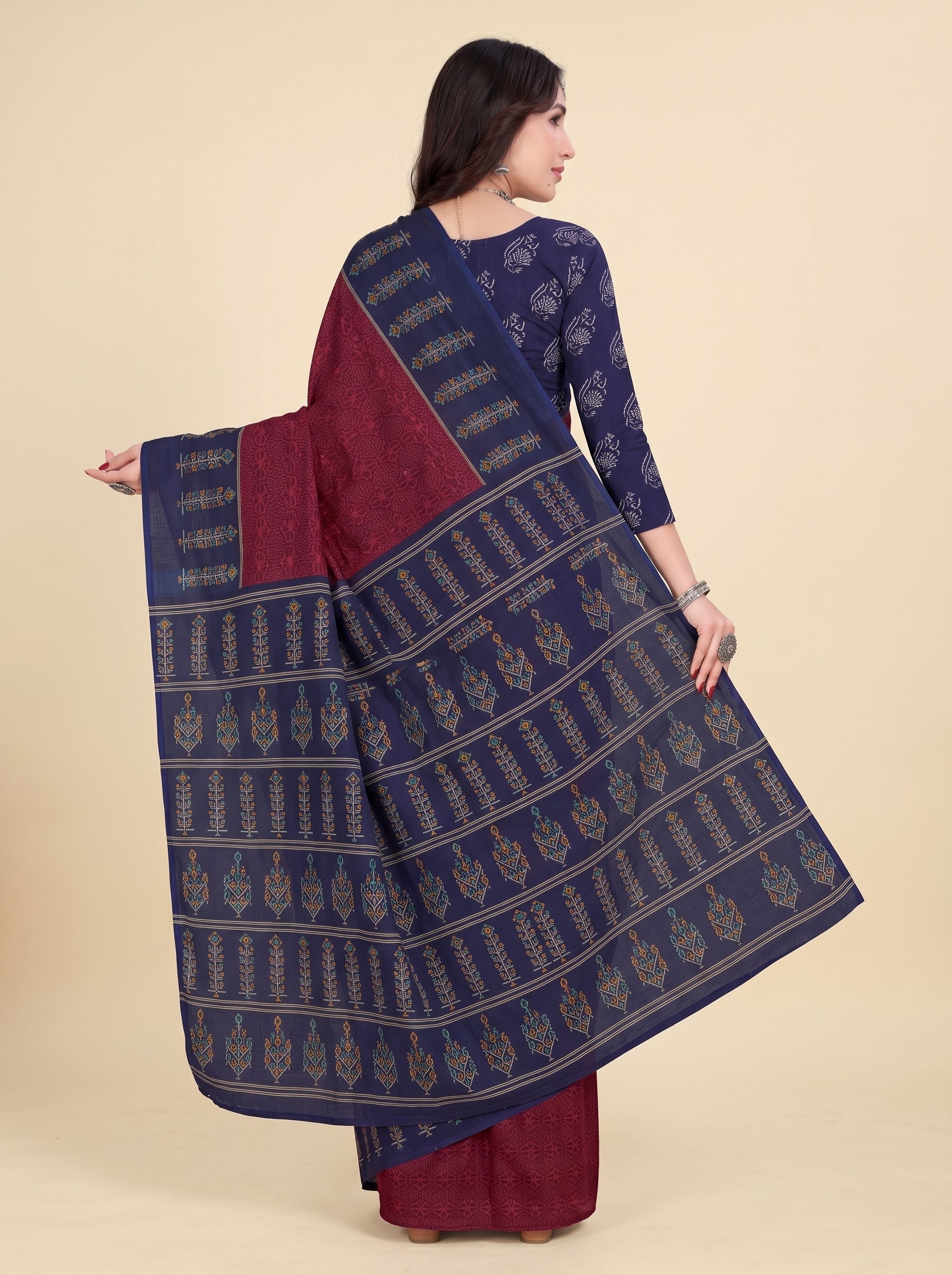 Back pallu