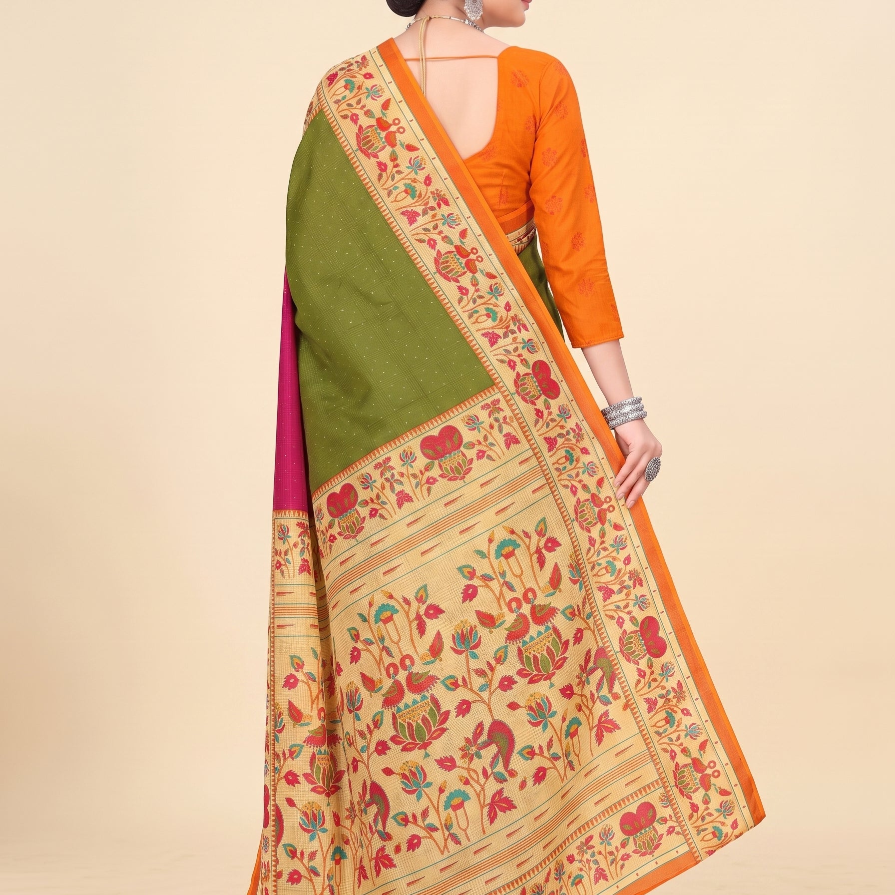 Back pallu [sku:KN-59270]