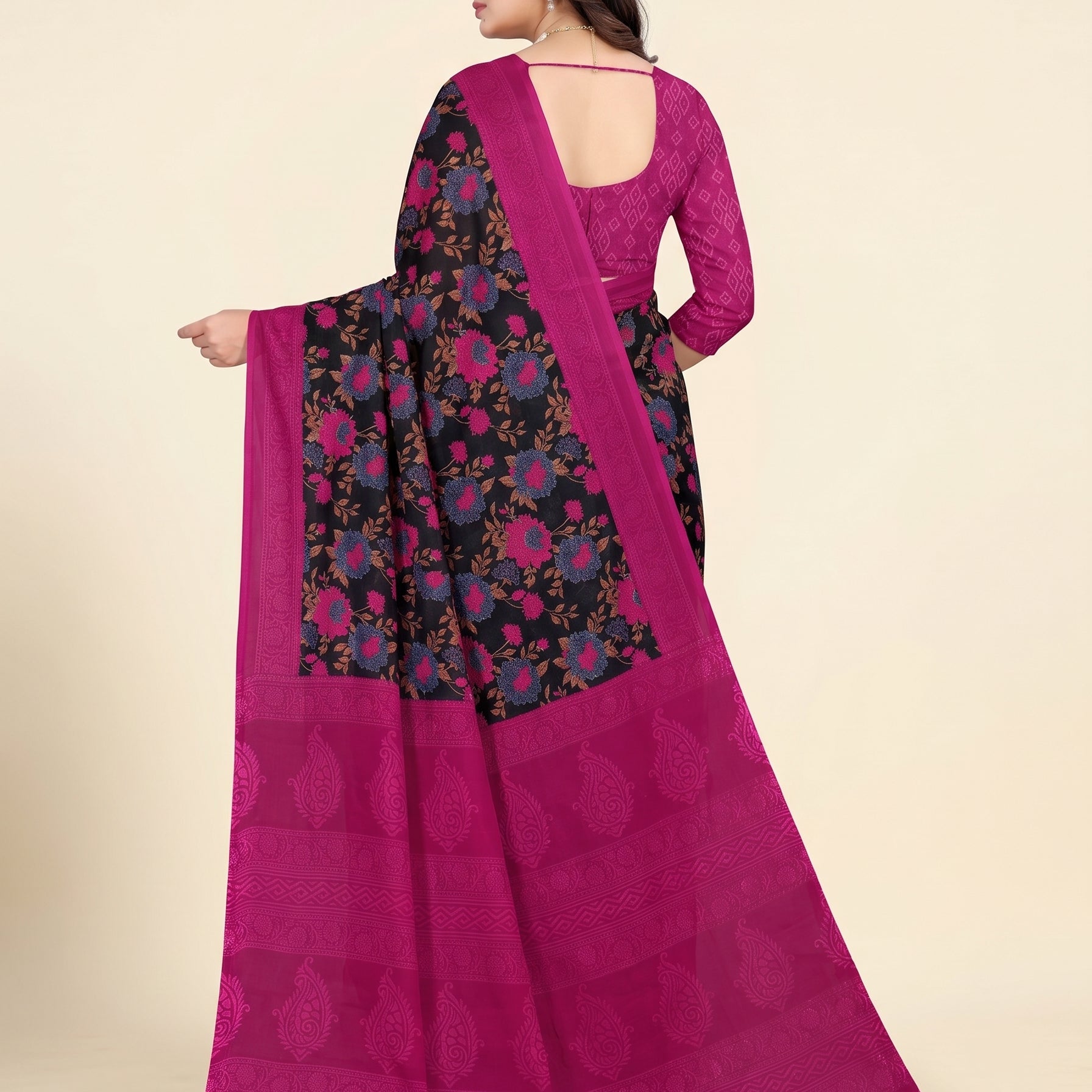 Back pallu
