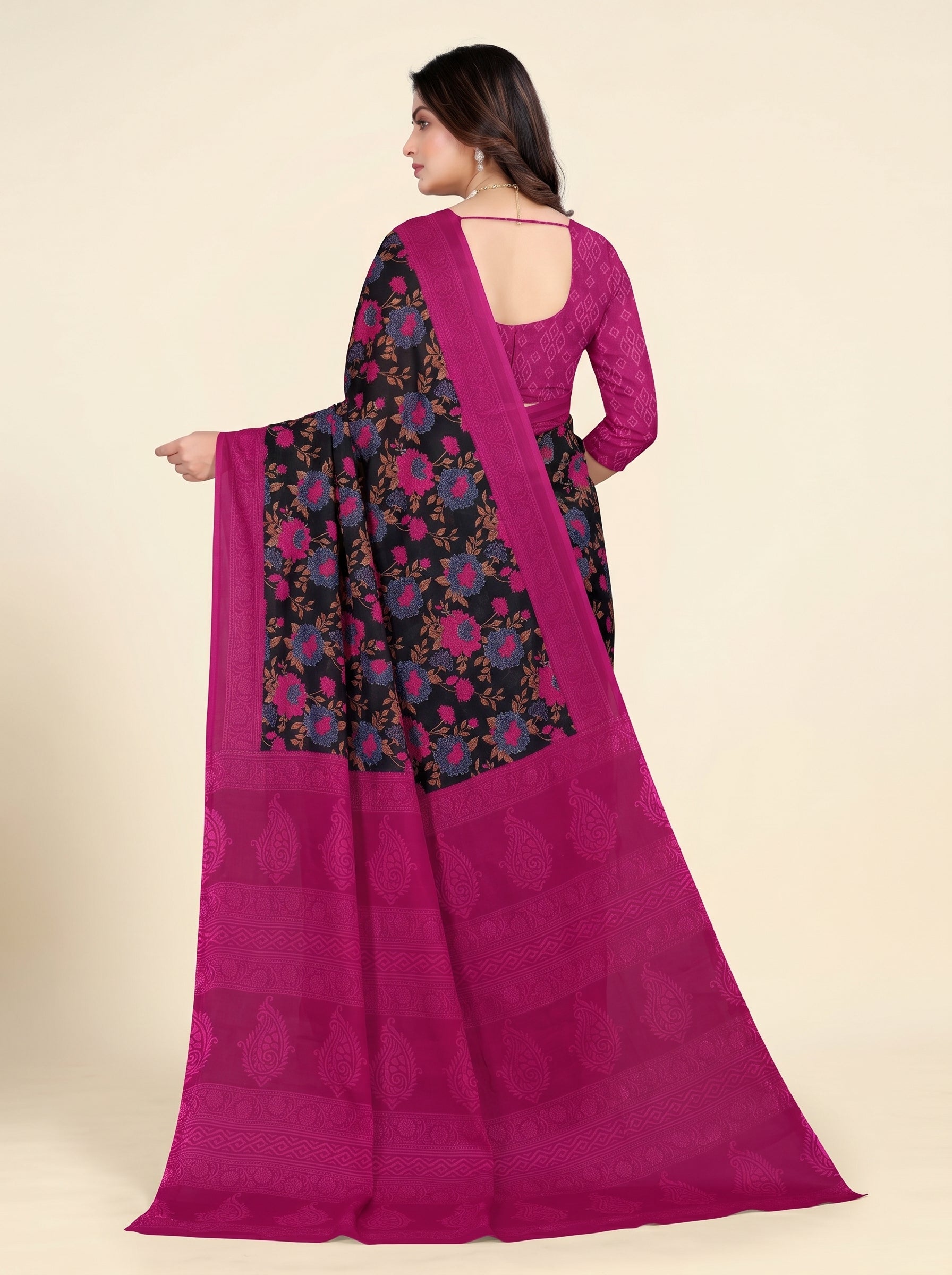 Back pallu