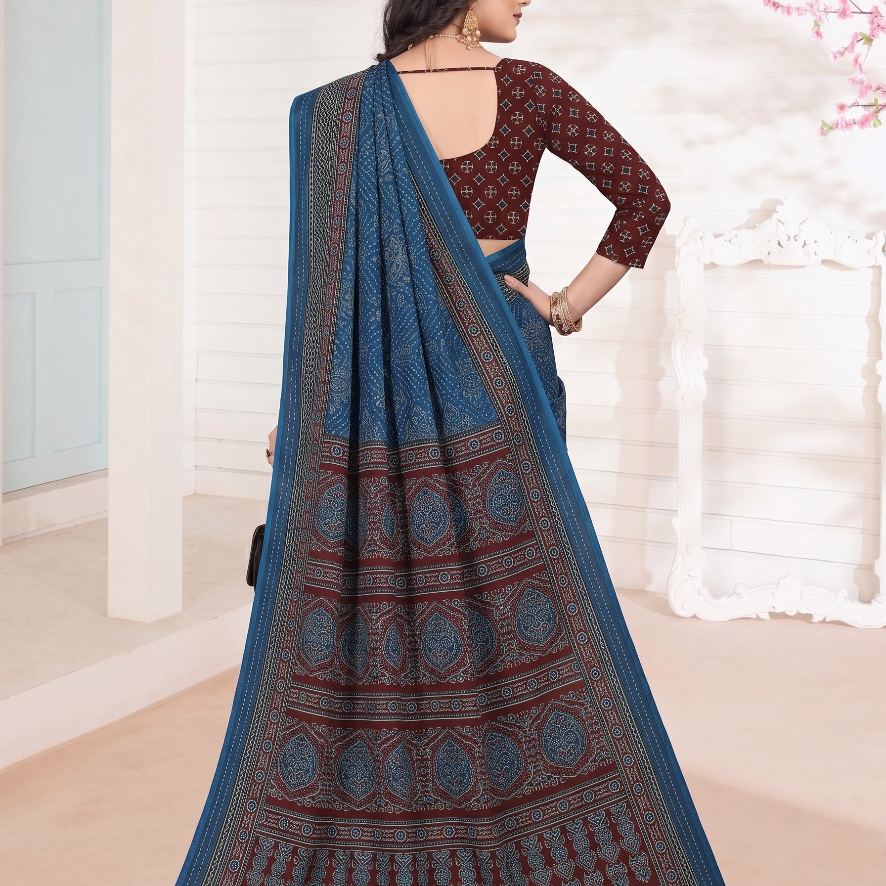Back pallu