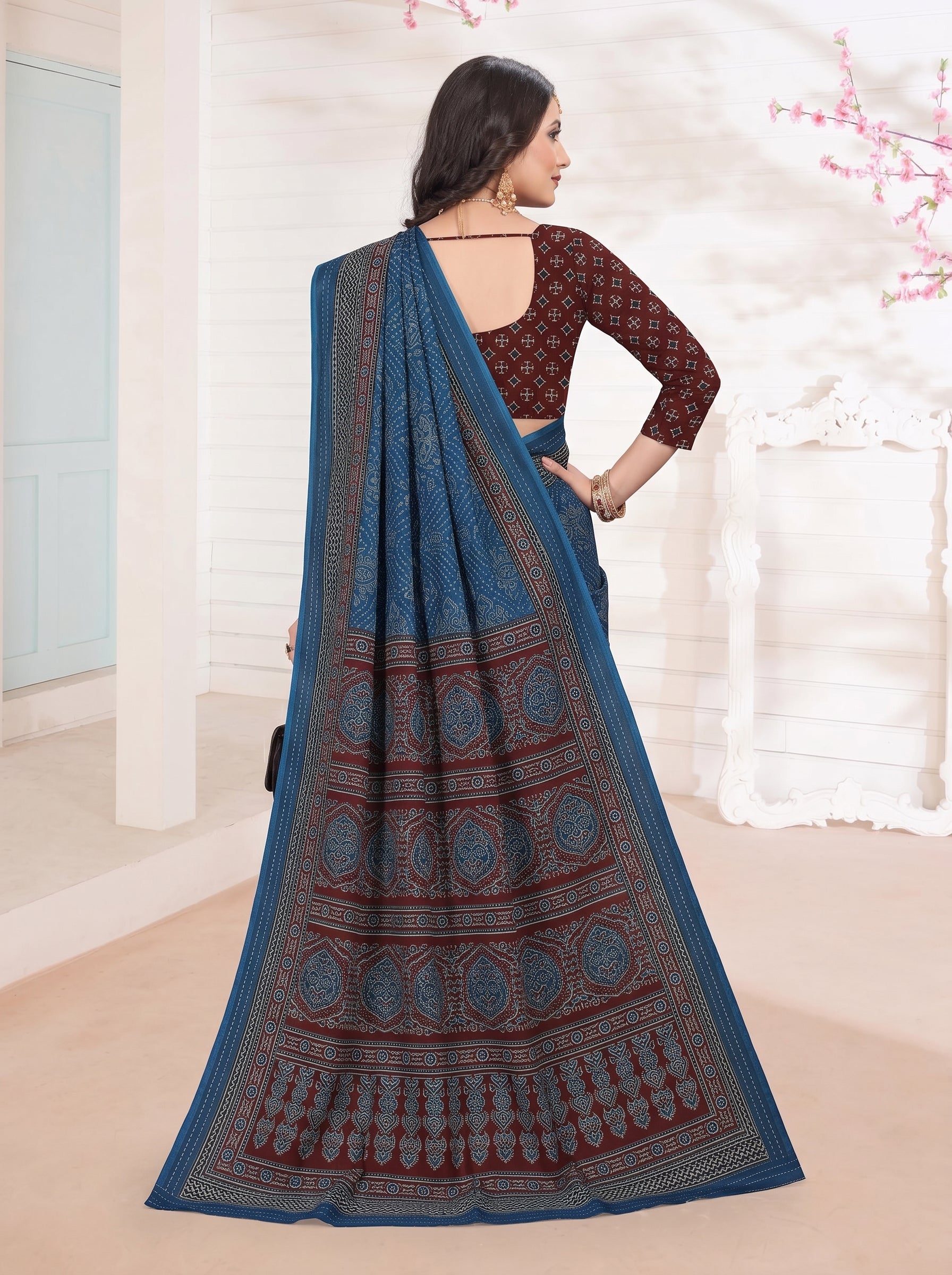 Back pallu