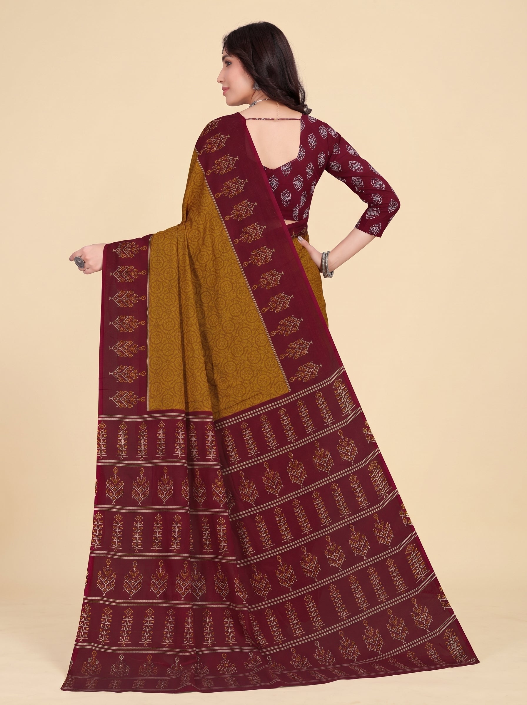 Back pallu