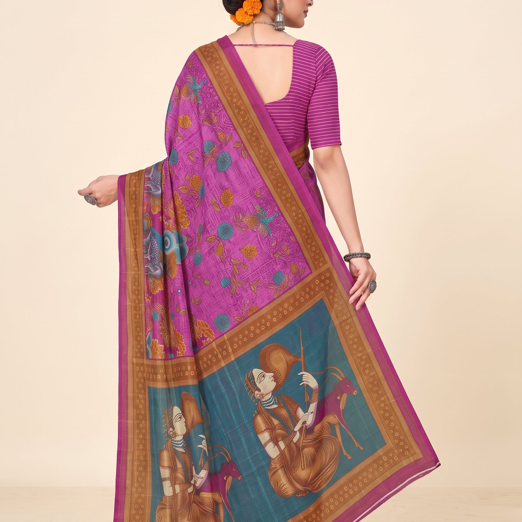 Back pallu [sku:KN-63990]