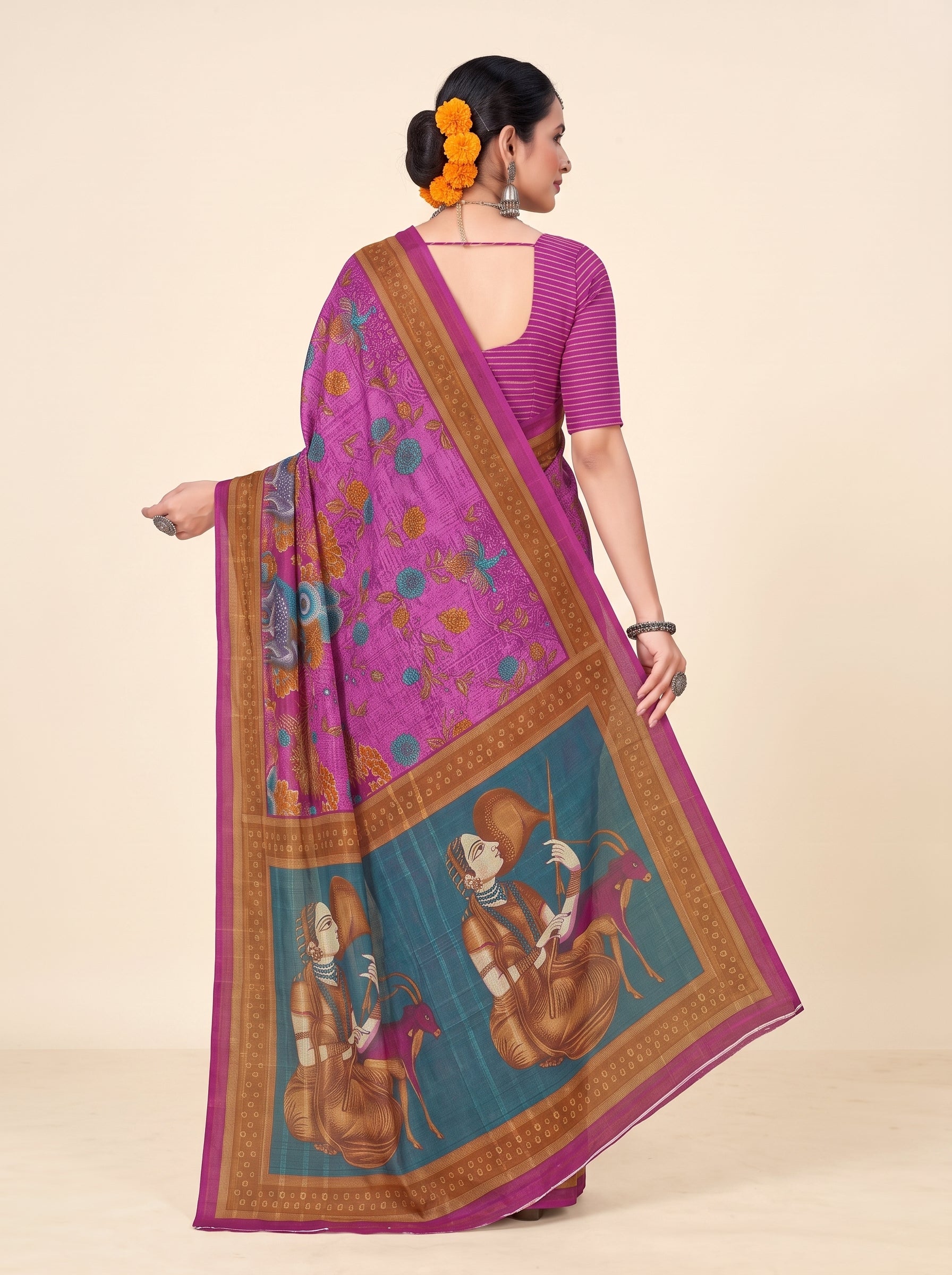 Back pallu [sku:KN-63990]