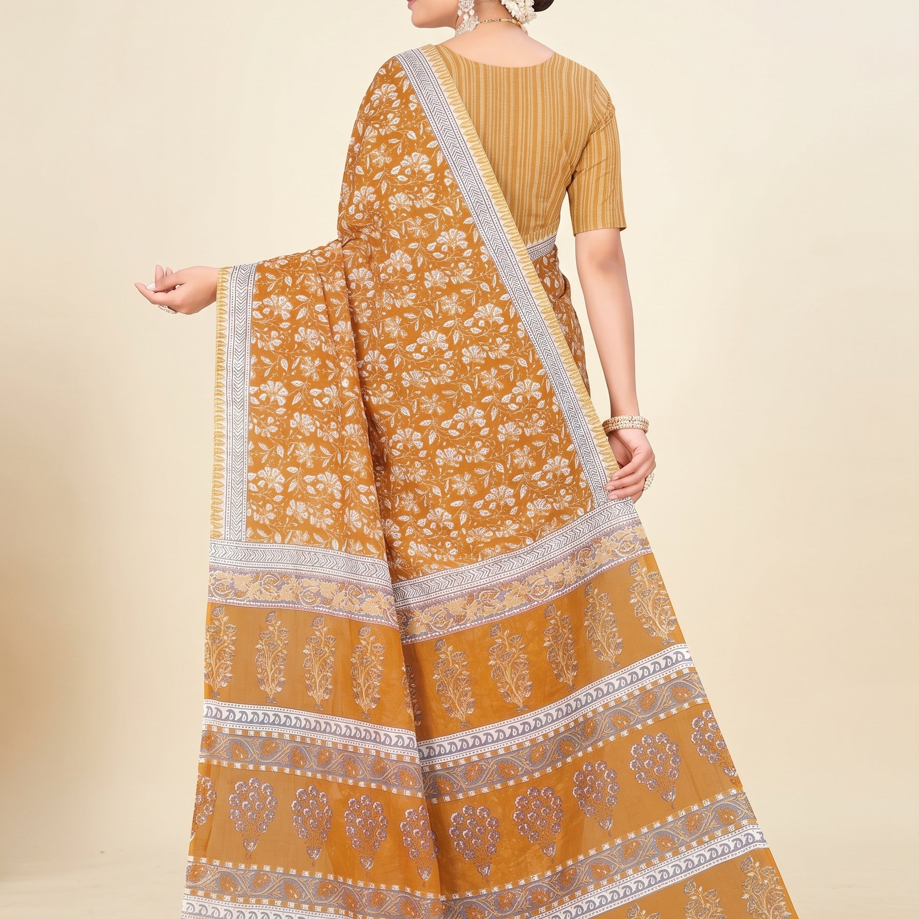 Back pallu