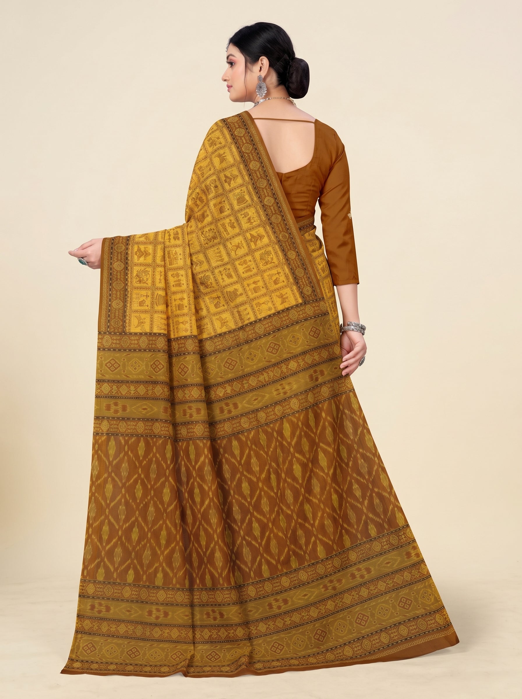 Back pallu