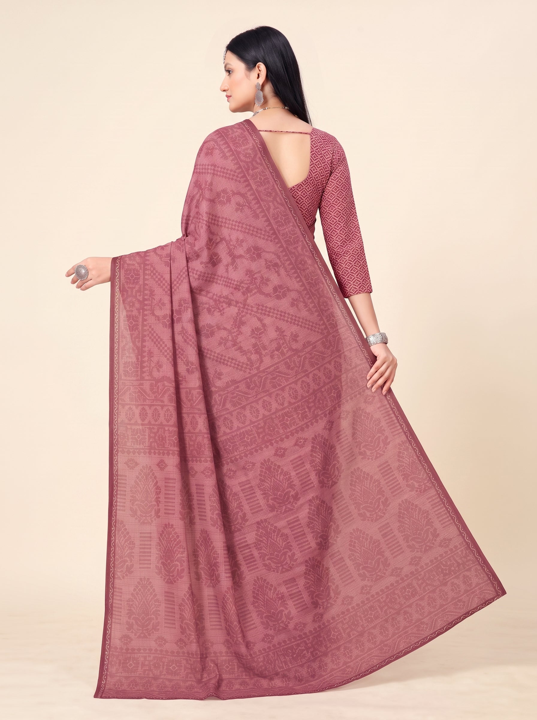 Shared back pallu [sku:KN-68087]