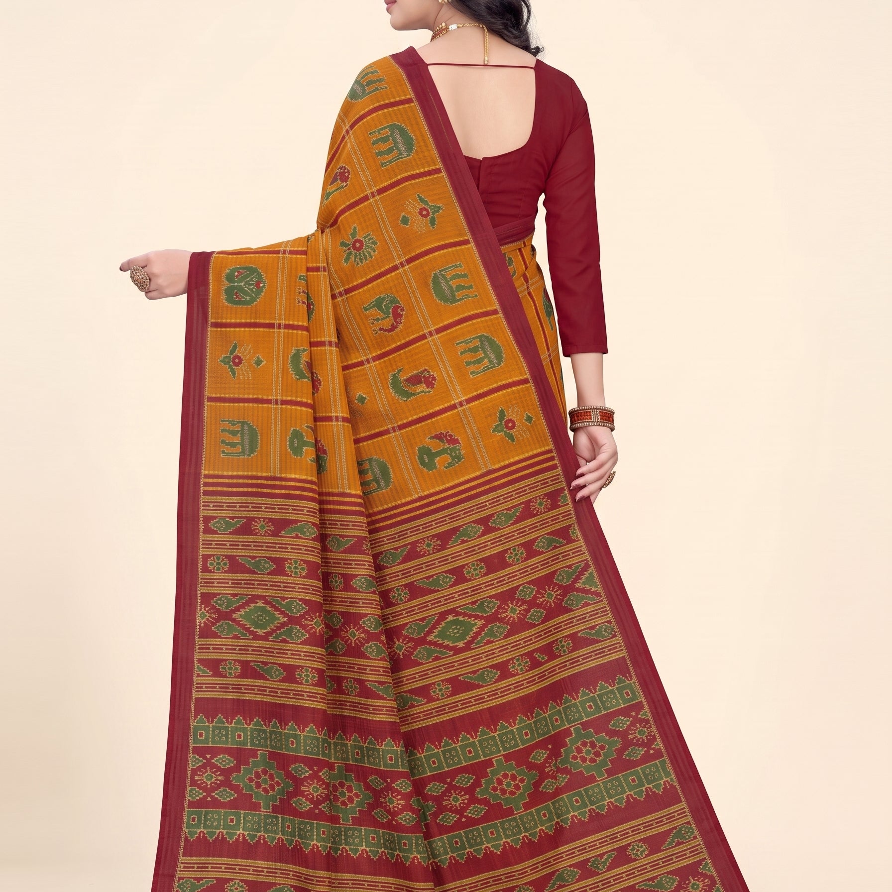 Back pallu [sku:BV-25028]