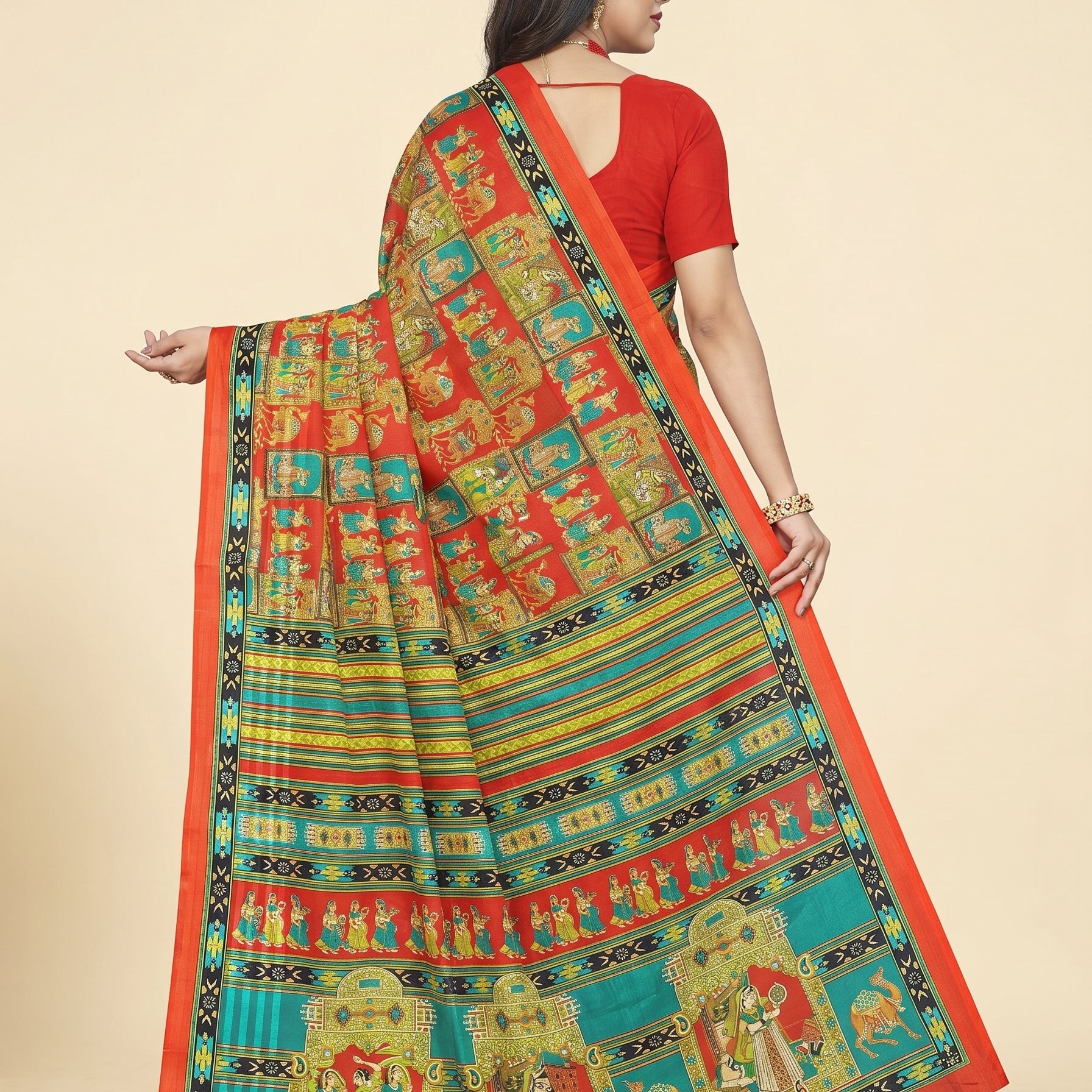 Back pallu [sku:D.NO. 59533]