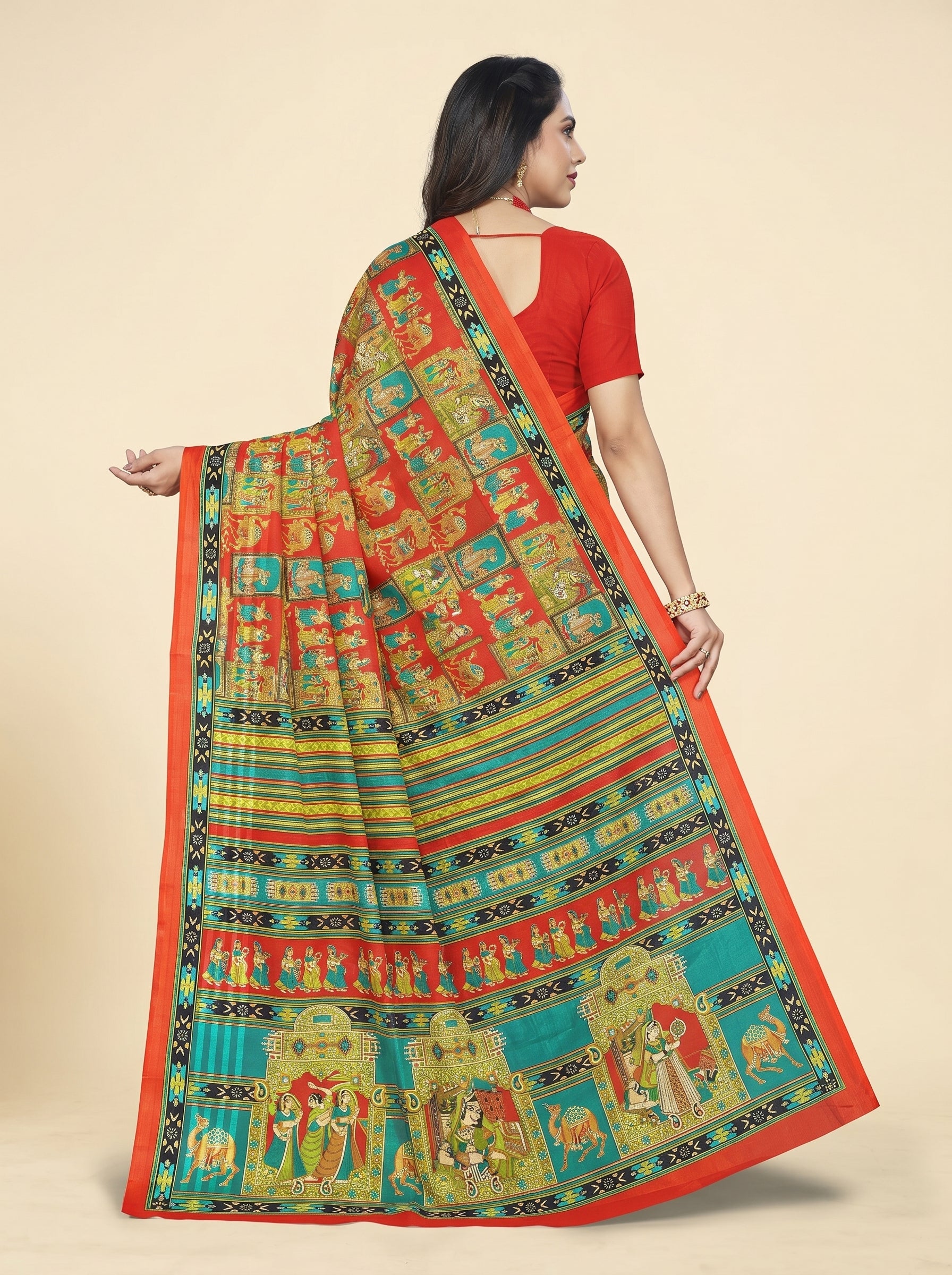 Back pallu [sku:D.NO. 59533]