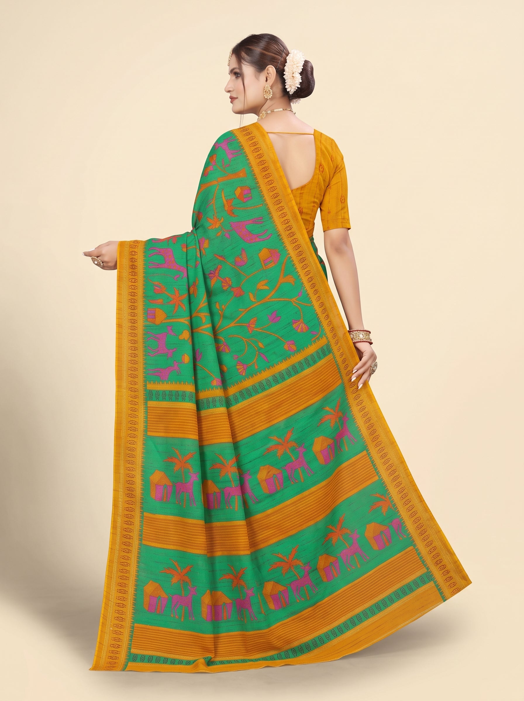 Back pallu [sku:KN-46865]