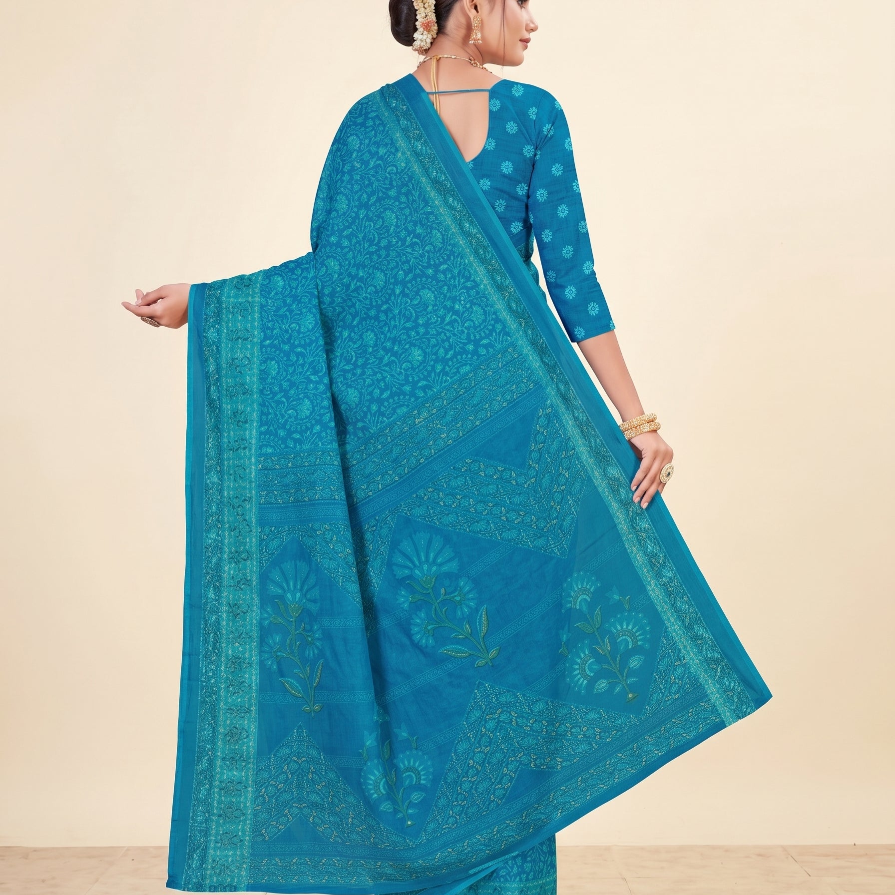 Back pallu