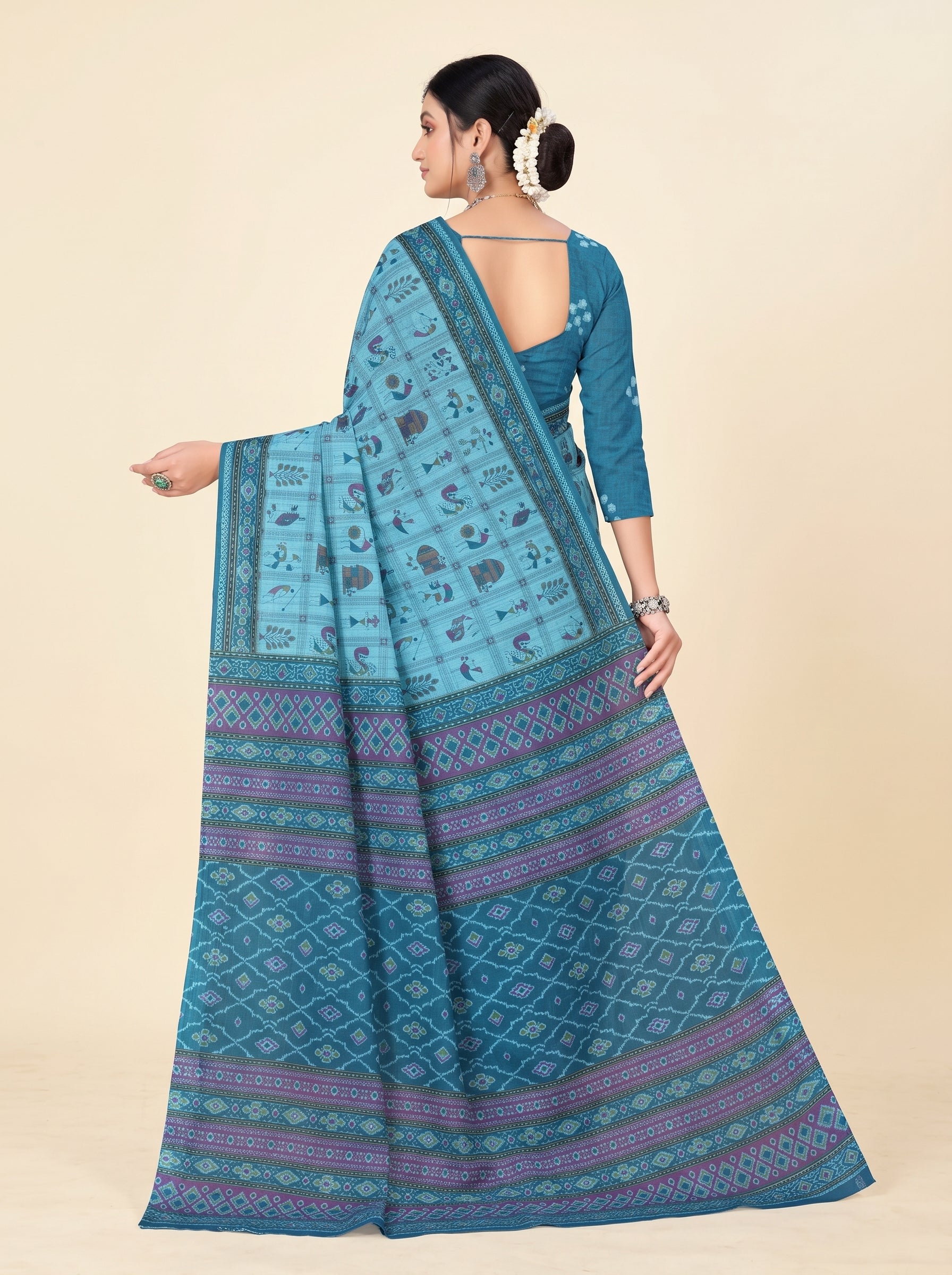 Back pallu