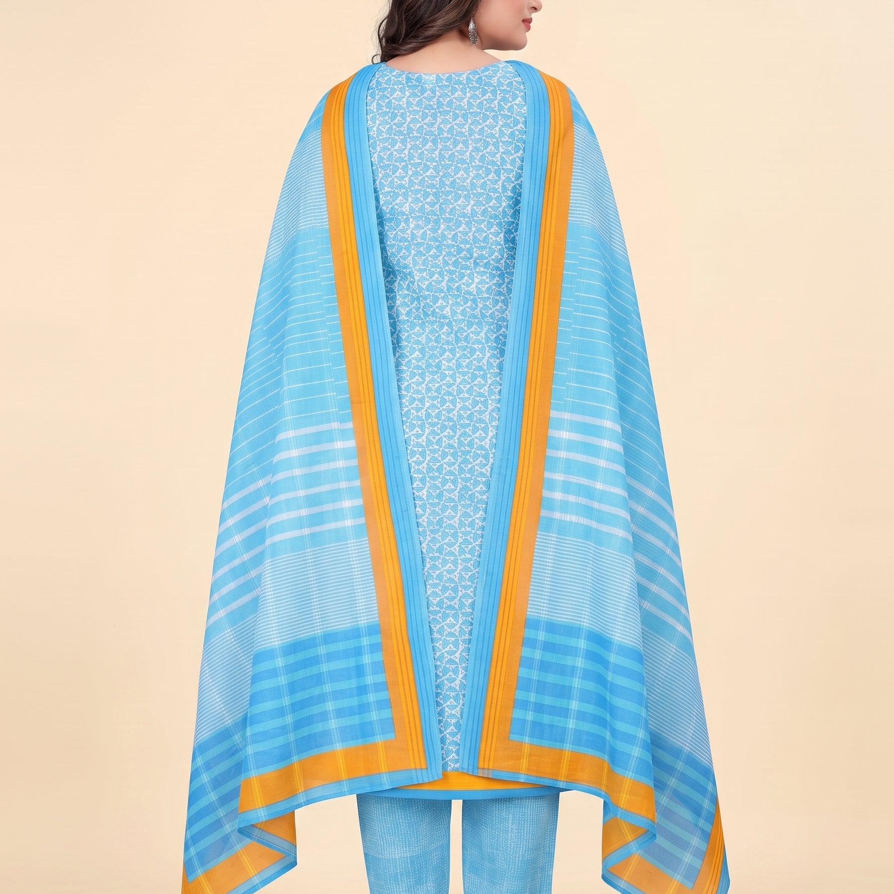 Shared back pallu [sku:KN-62679]