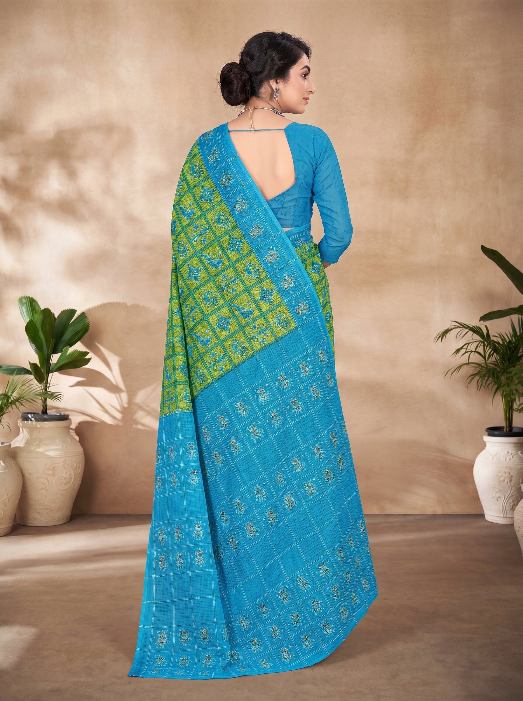 Back pallu