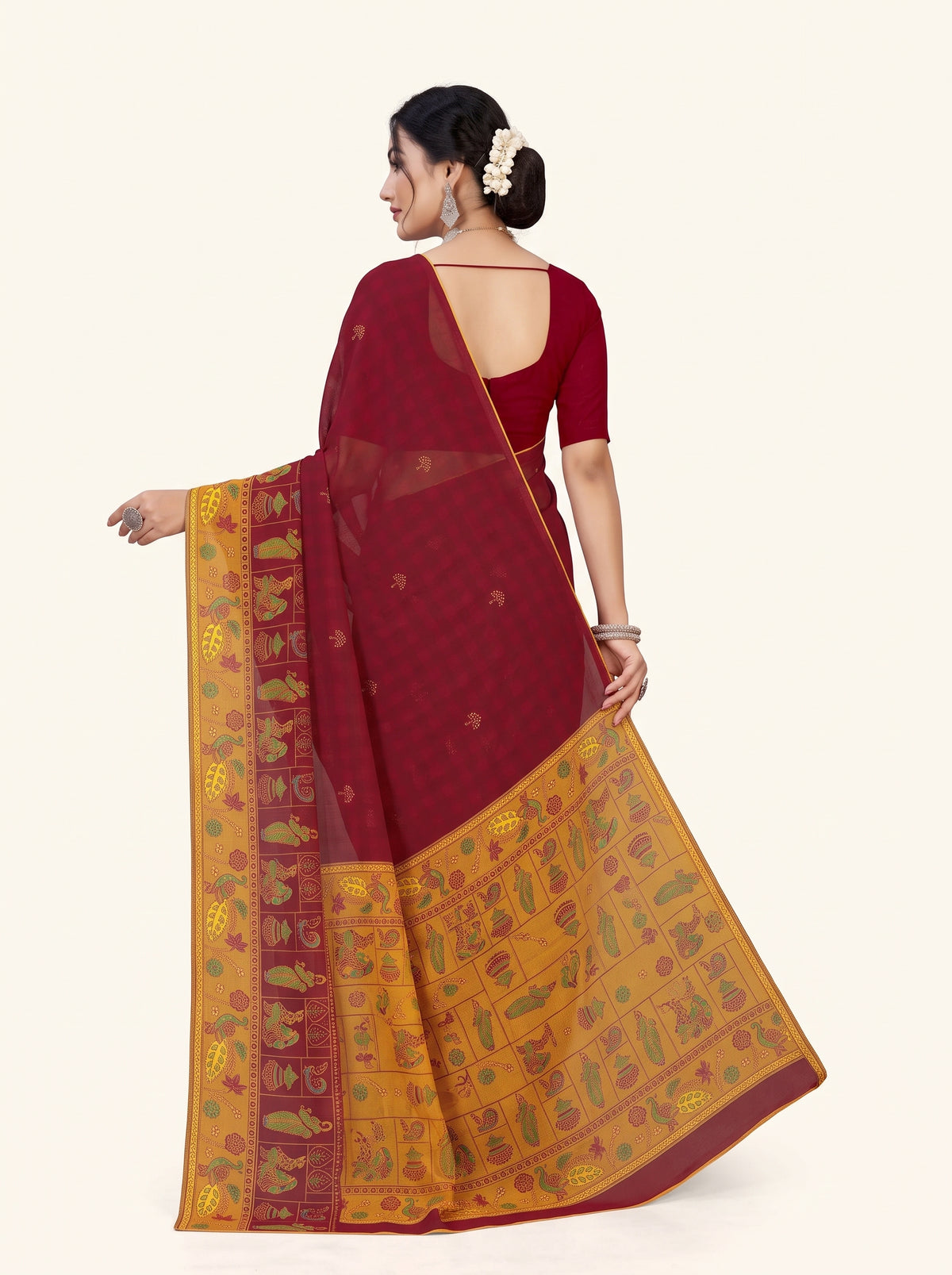 Back pallu [sku:D.NO.70095]
