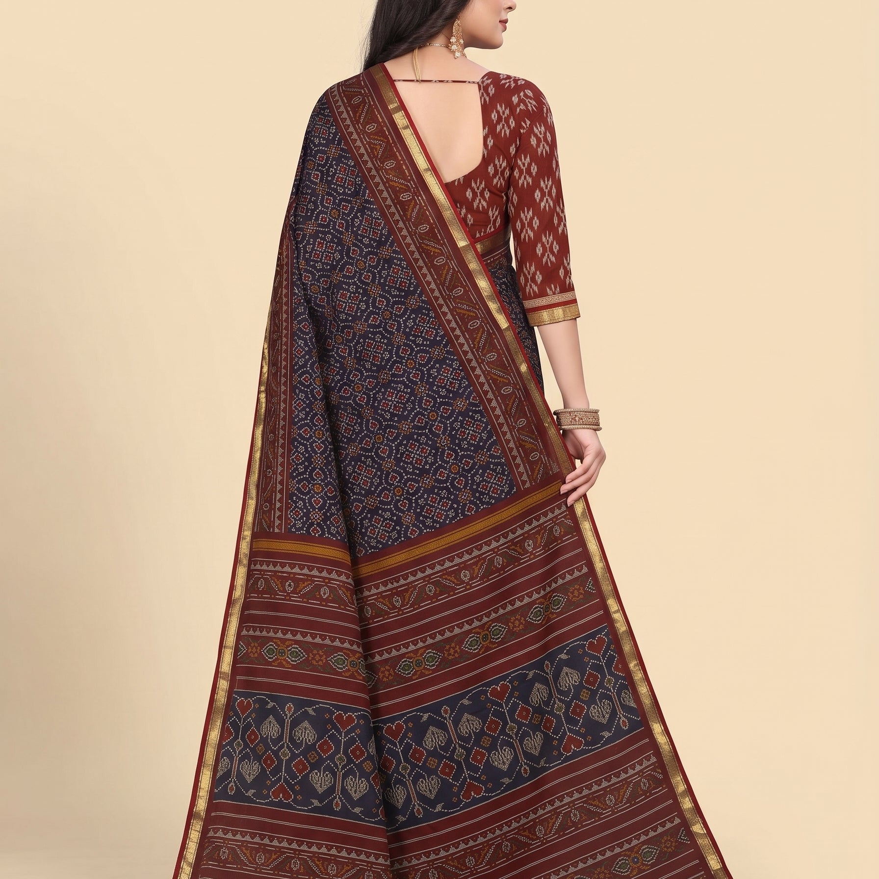 Back pallu [sku:JA 13699]