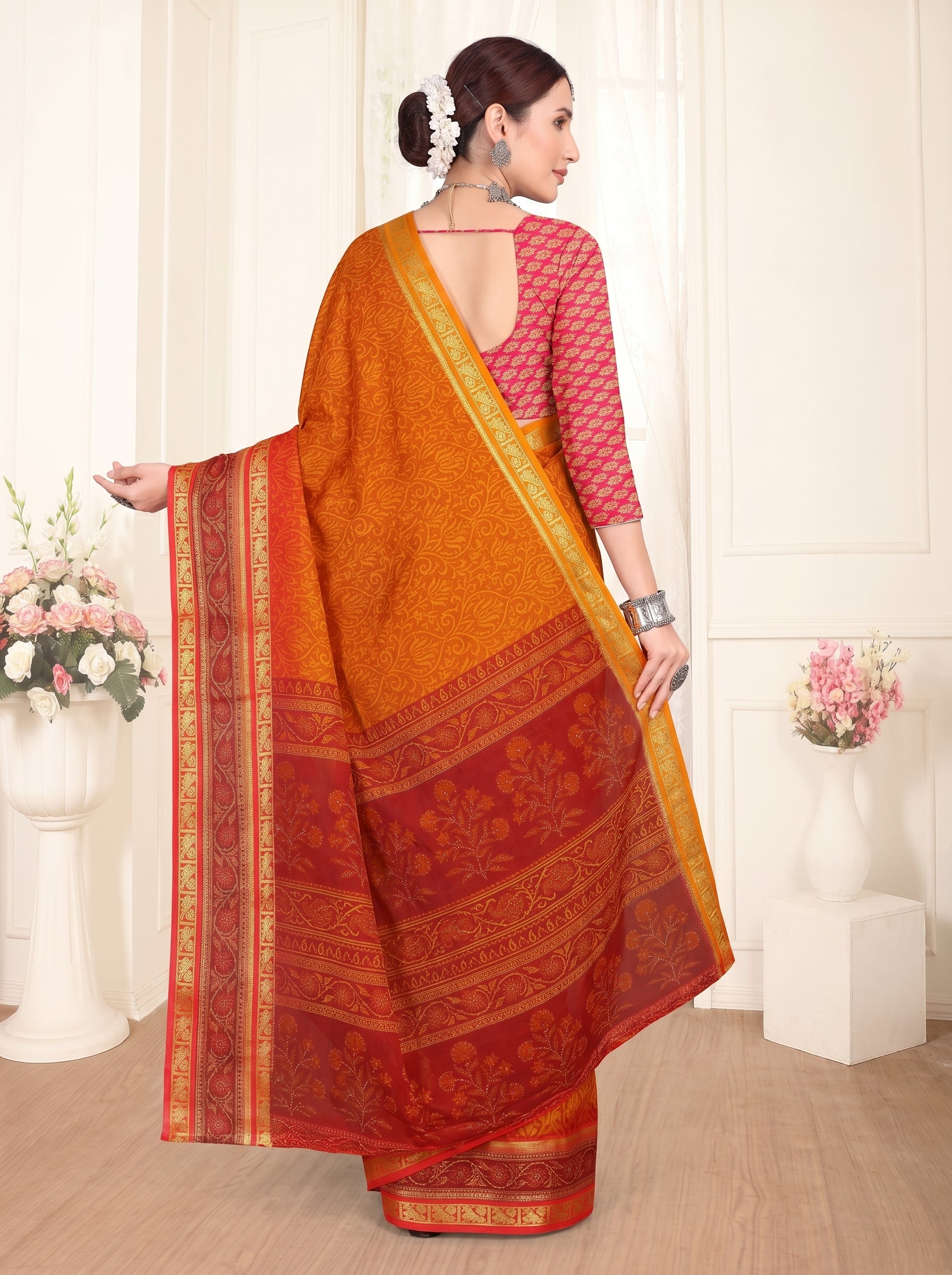 Back pallu