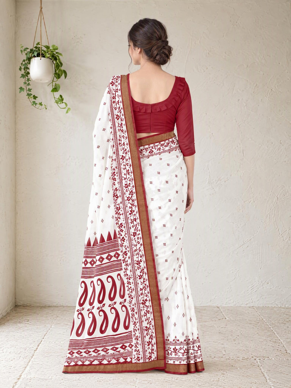 Back pallu [sku:BV-17603A]