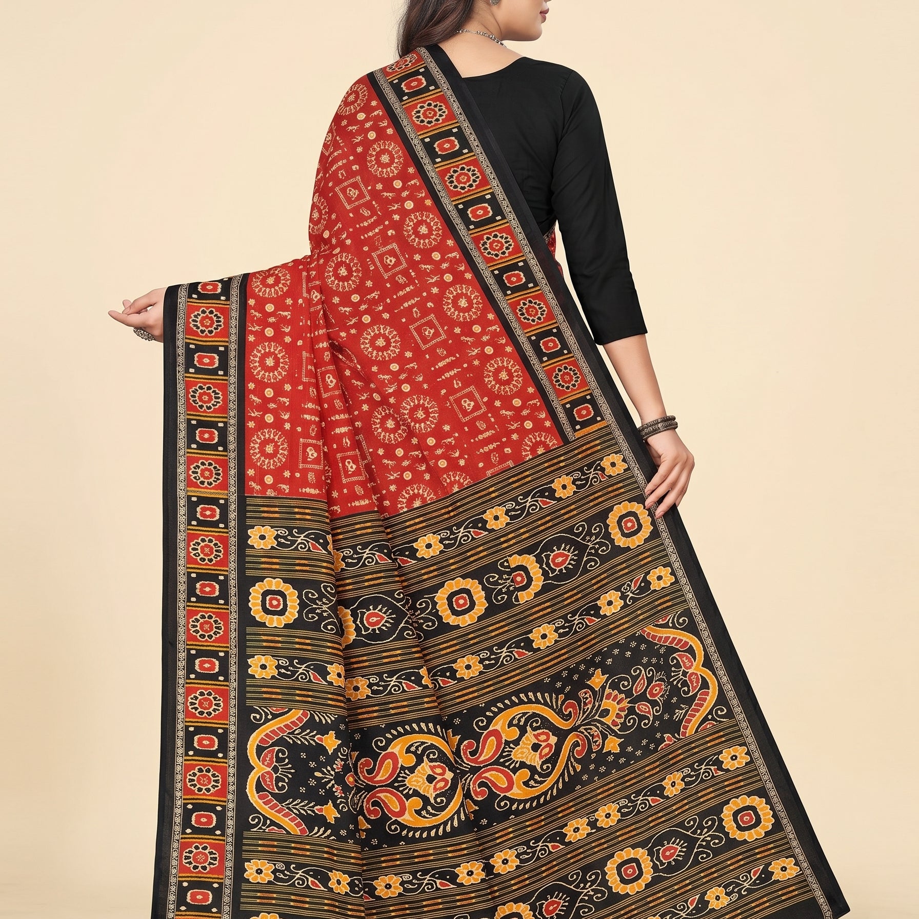 Back pallu