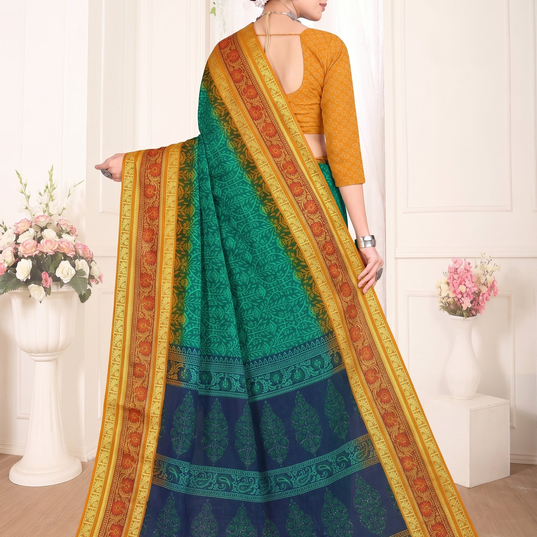 Back pallu