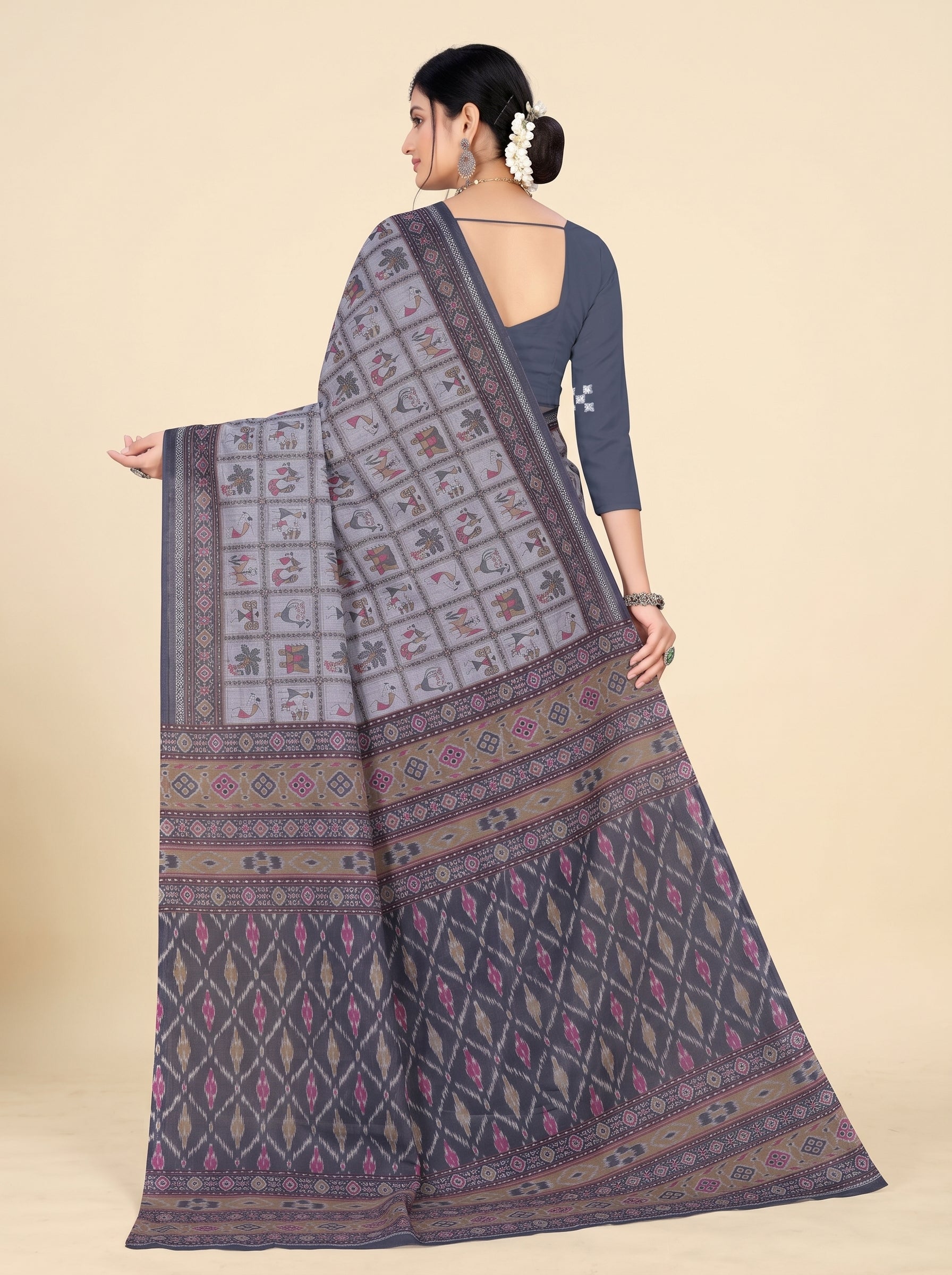 Back pallu