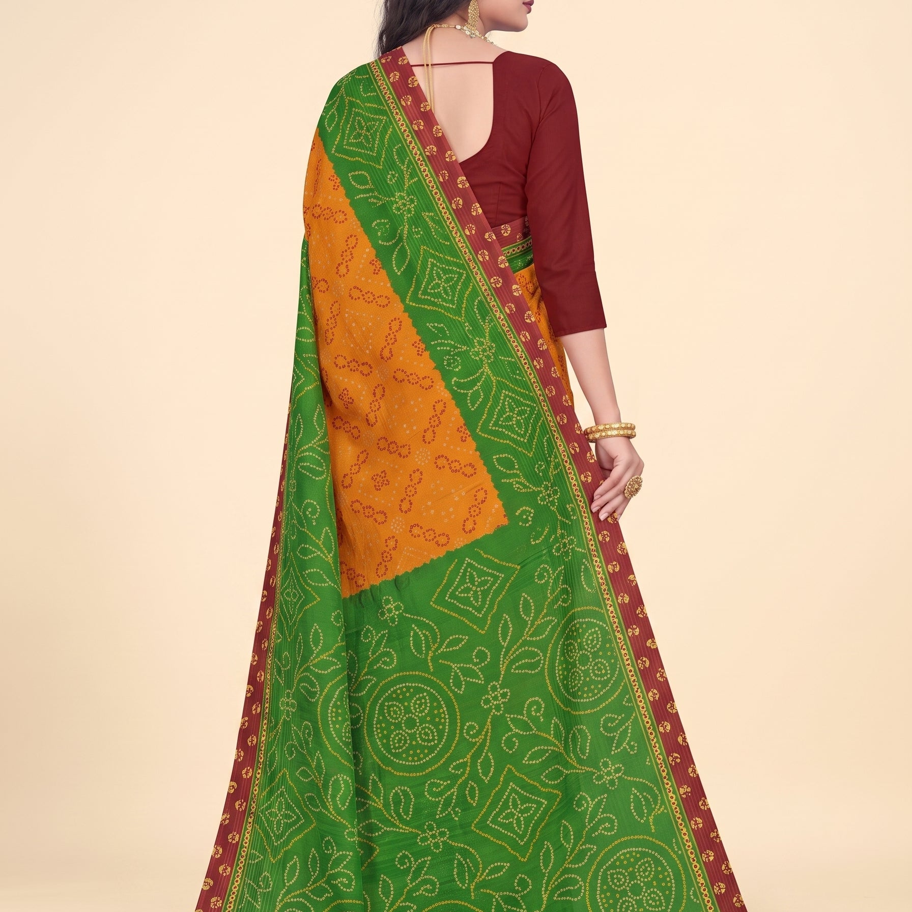 Back pallu [sku:KN-15661]