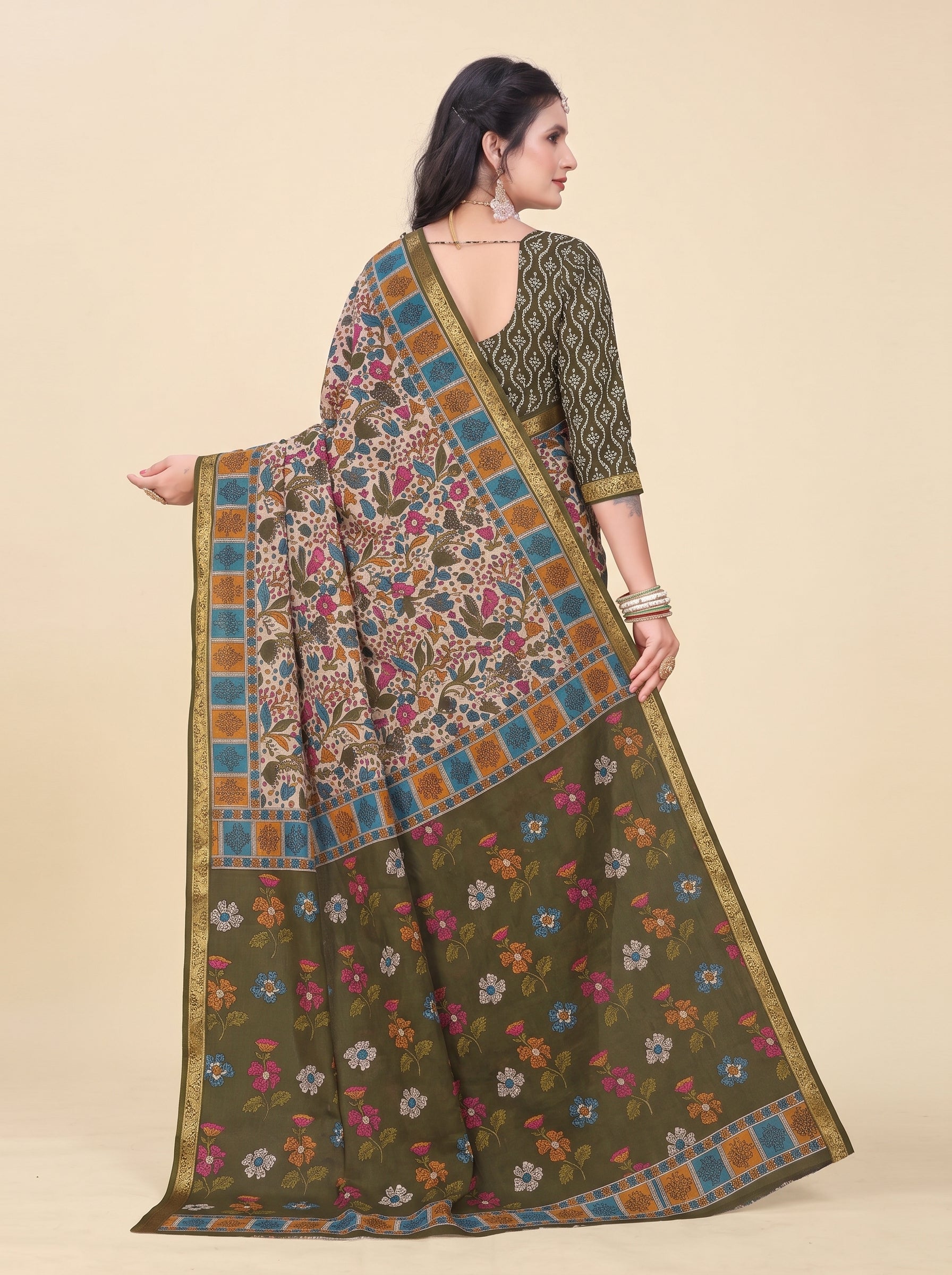 Shared back pallu [sku:JA 14300]
