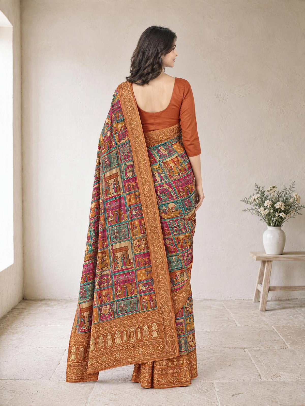 Back pallu [sku:BV-26142]