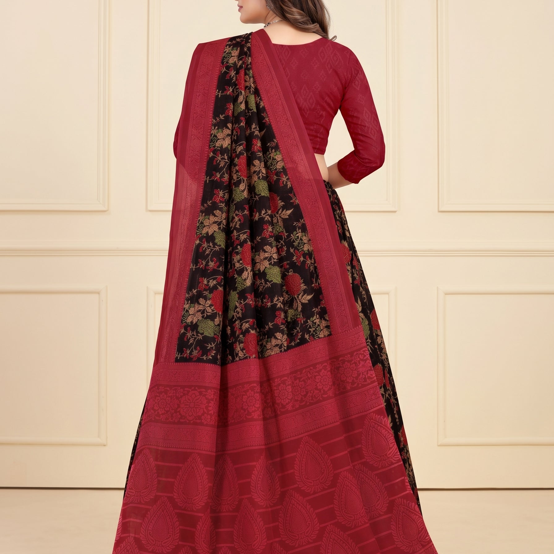Back pallu