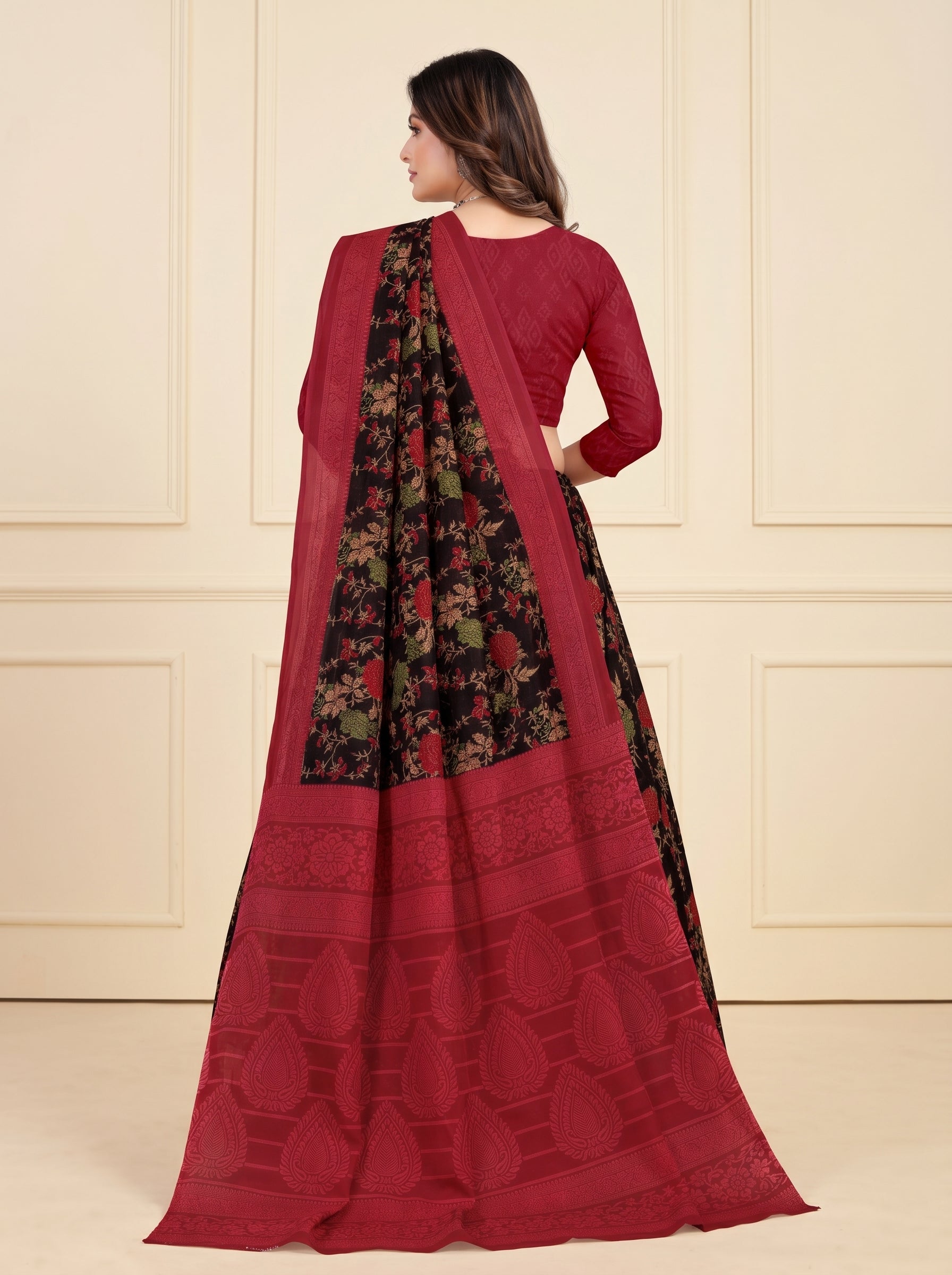 Back pallu