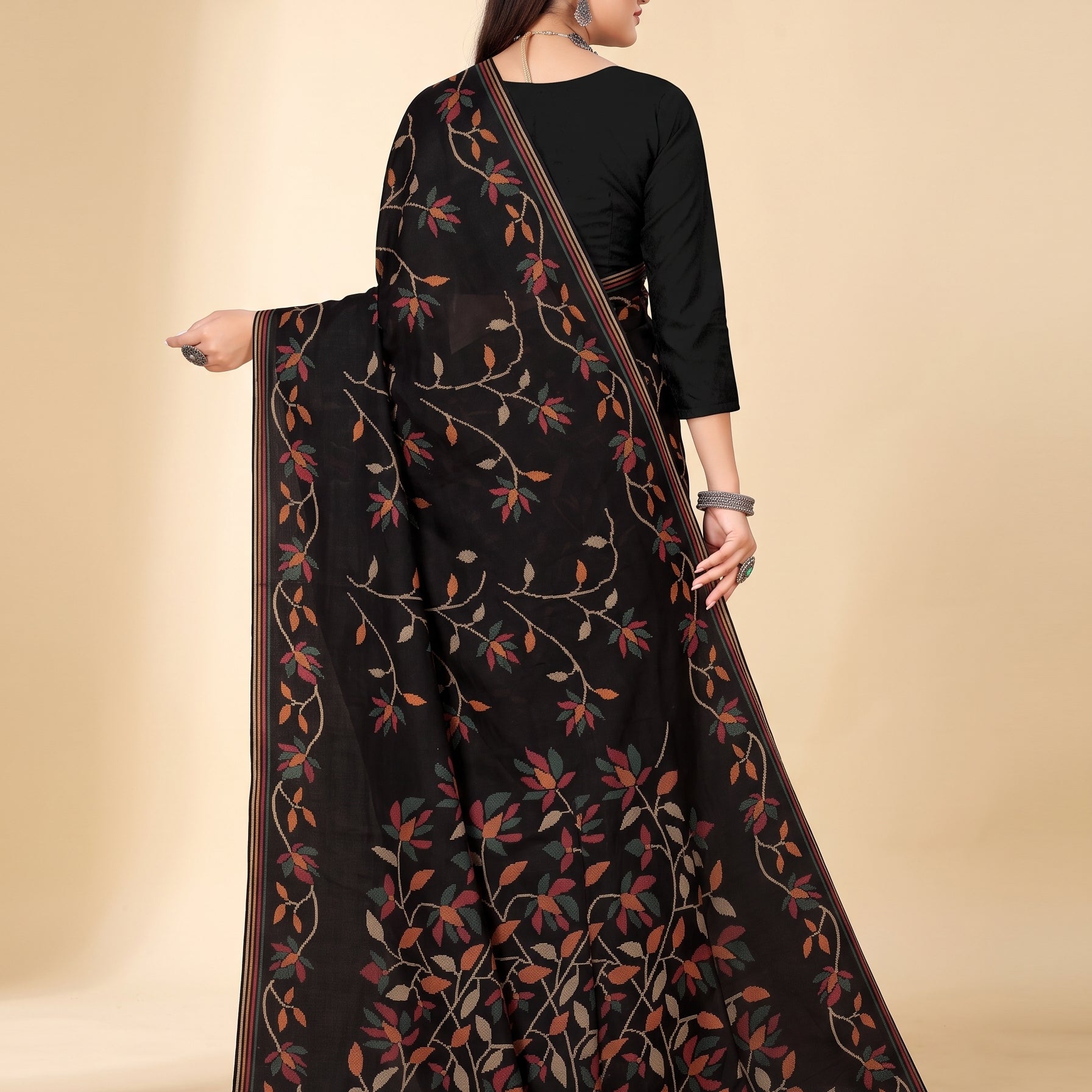 Shared back pallu [sku:KN-50772]