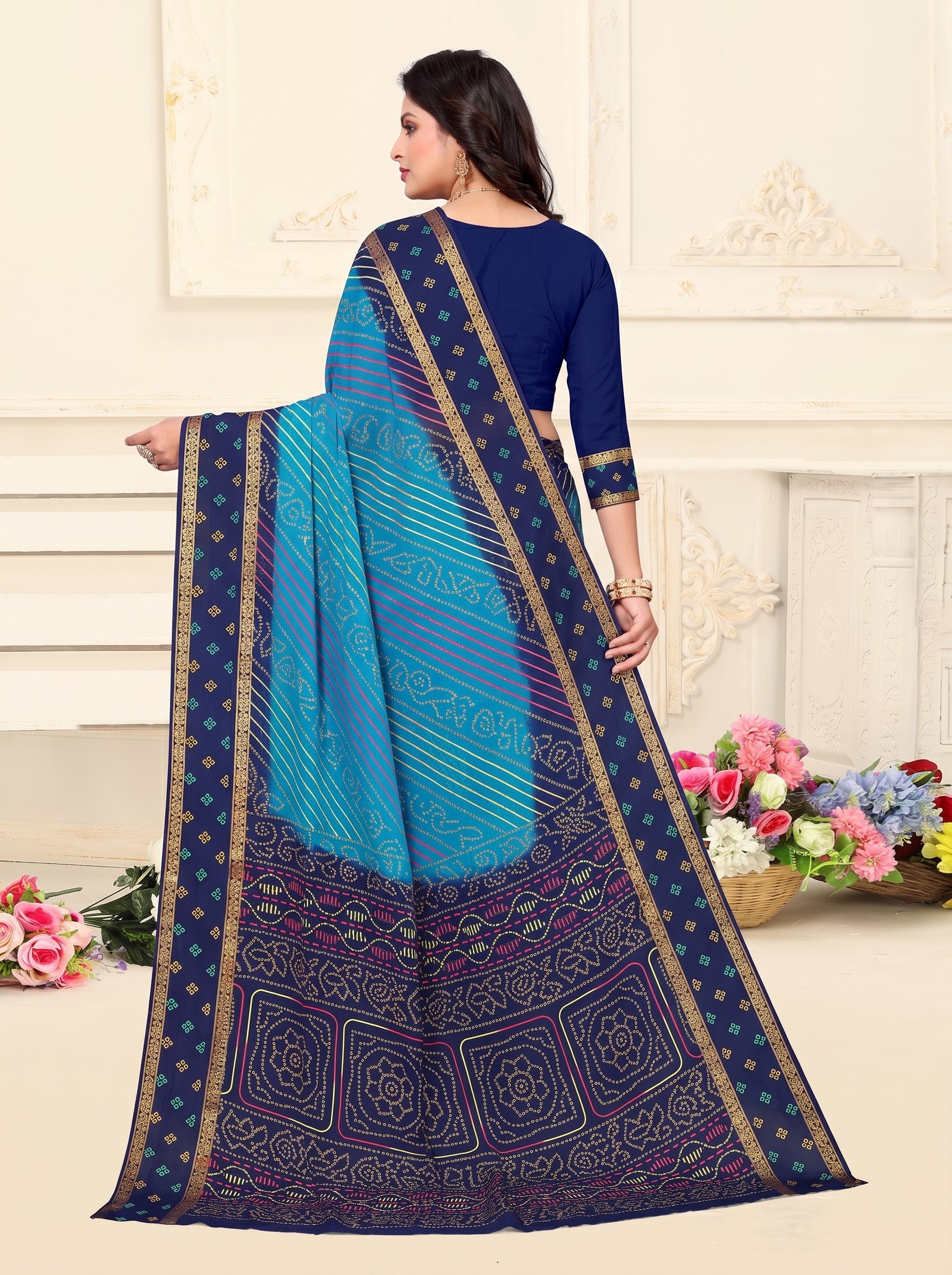 Back pallu