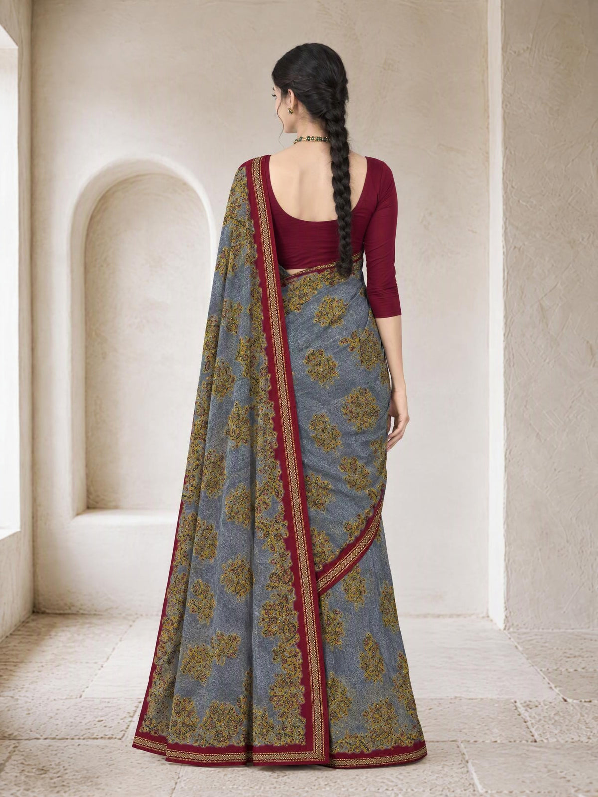 Back pallu [sku:BV-25063]