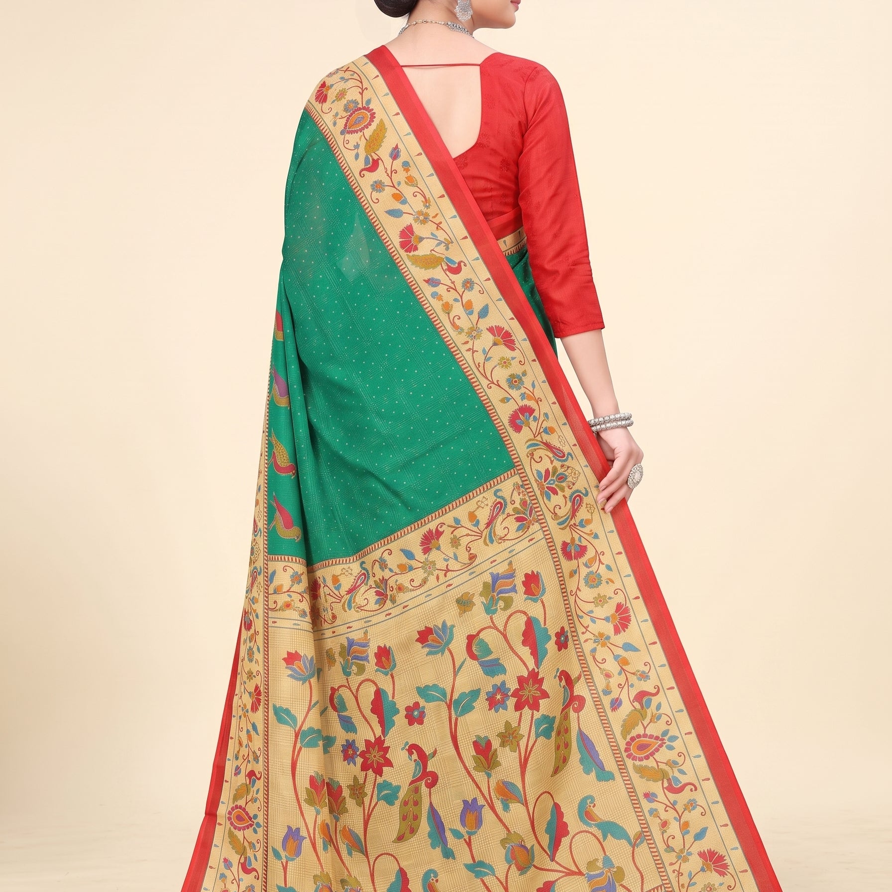 Back pallu [sku:KN-59277]