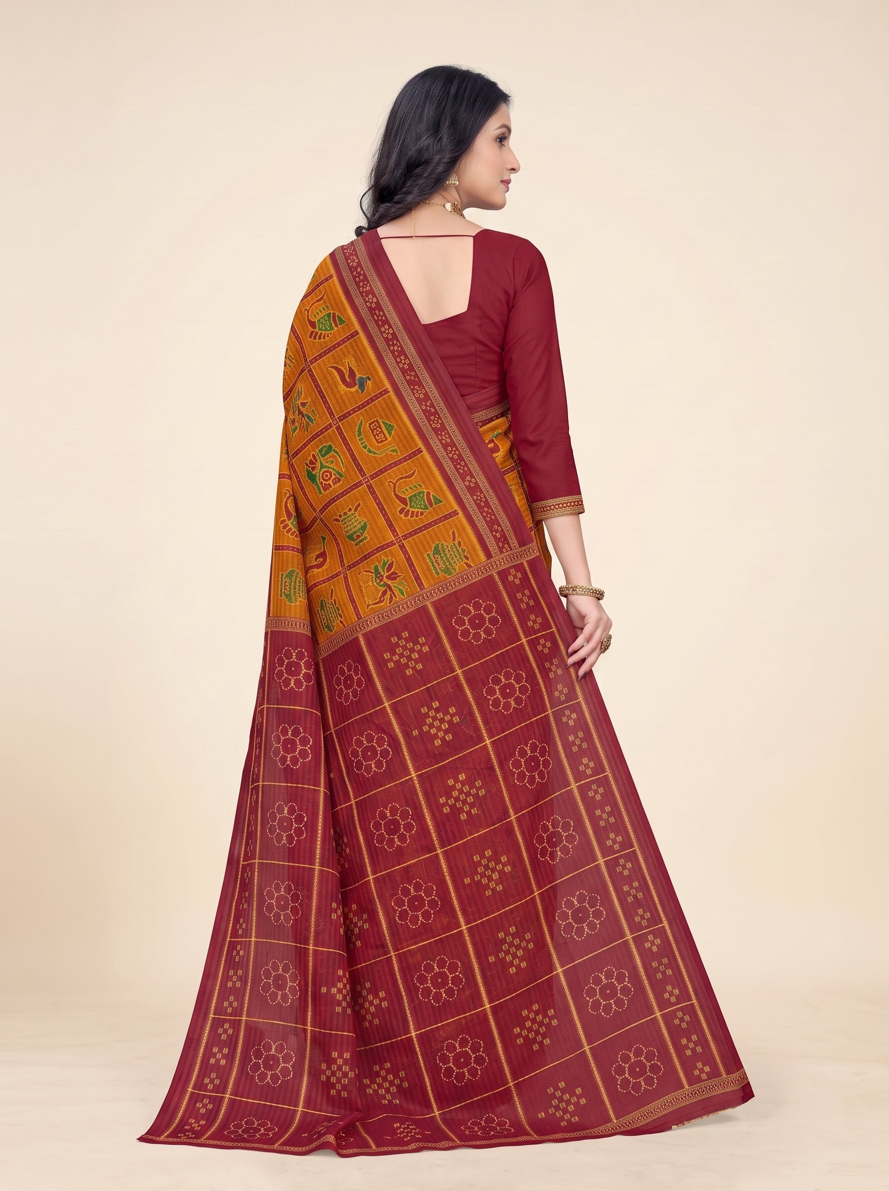 Back pallu [sku:BV-25027]