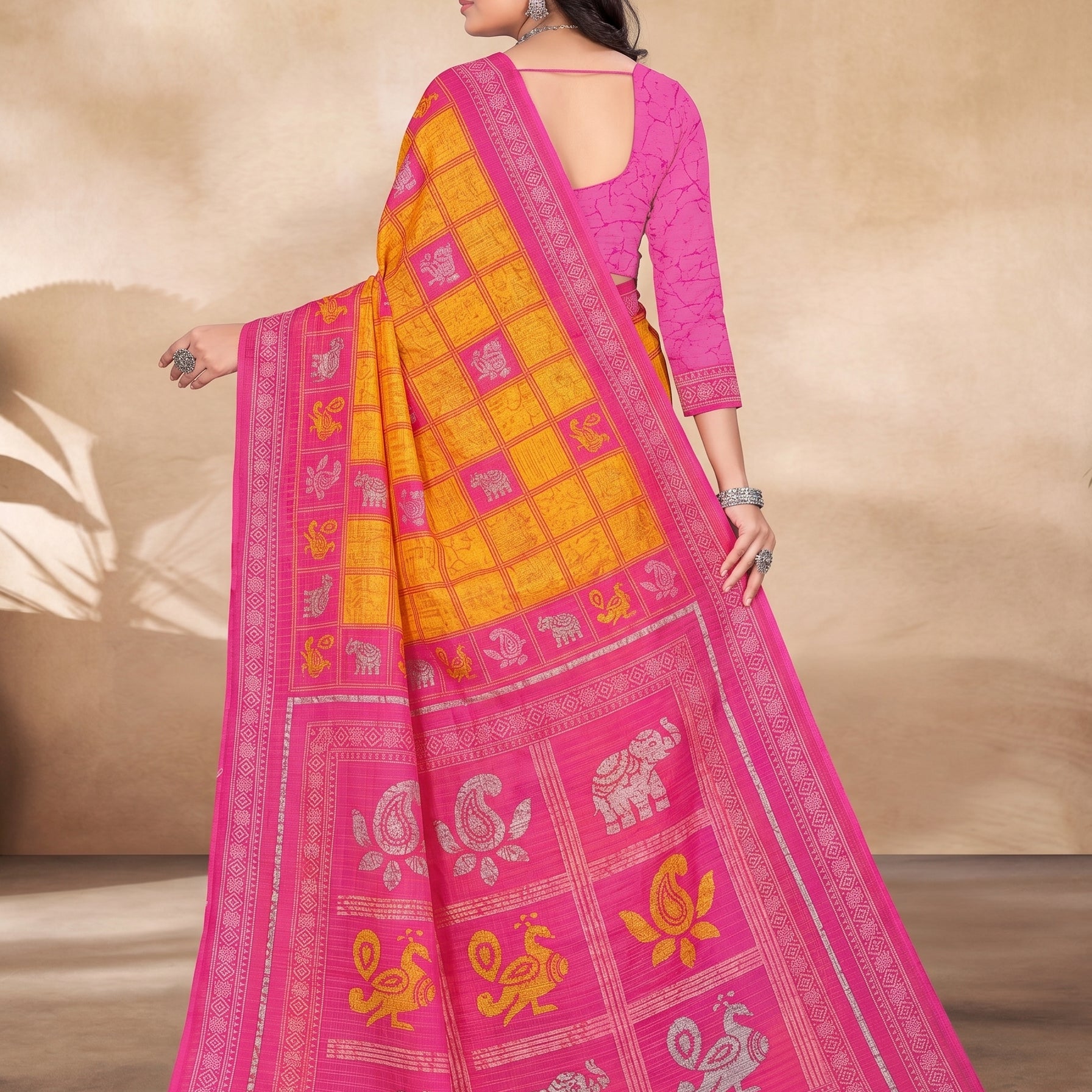 Back pallu