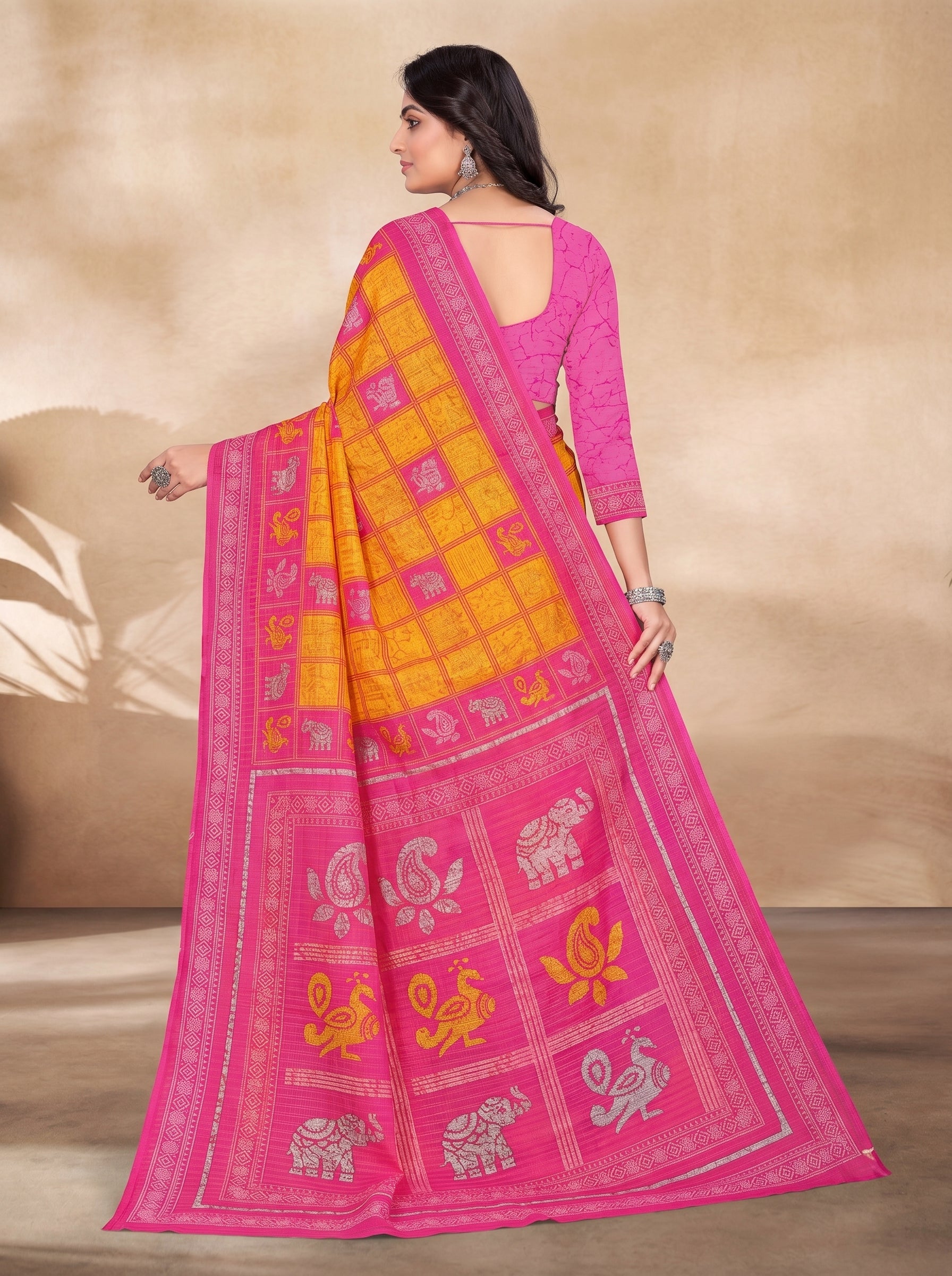 Back pallu
