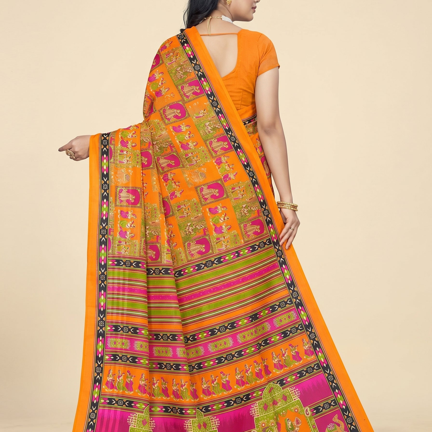 Back pallu [sku:D.NO. 59528]