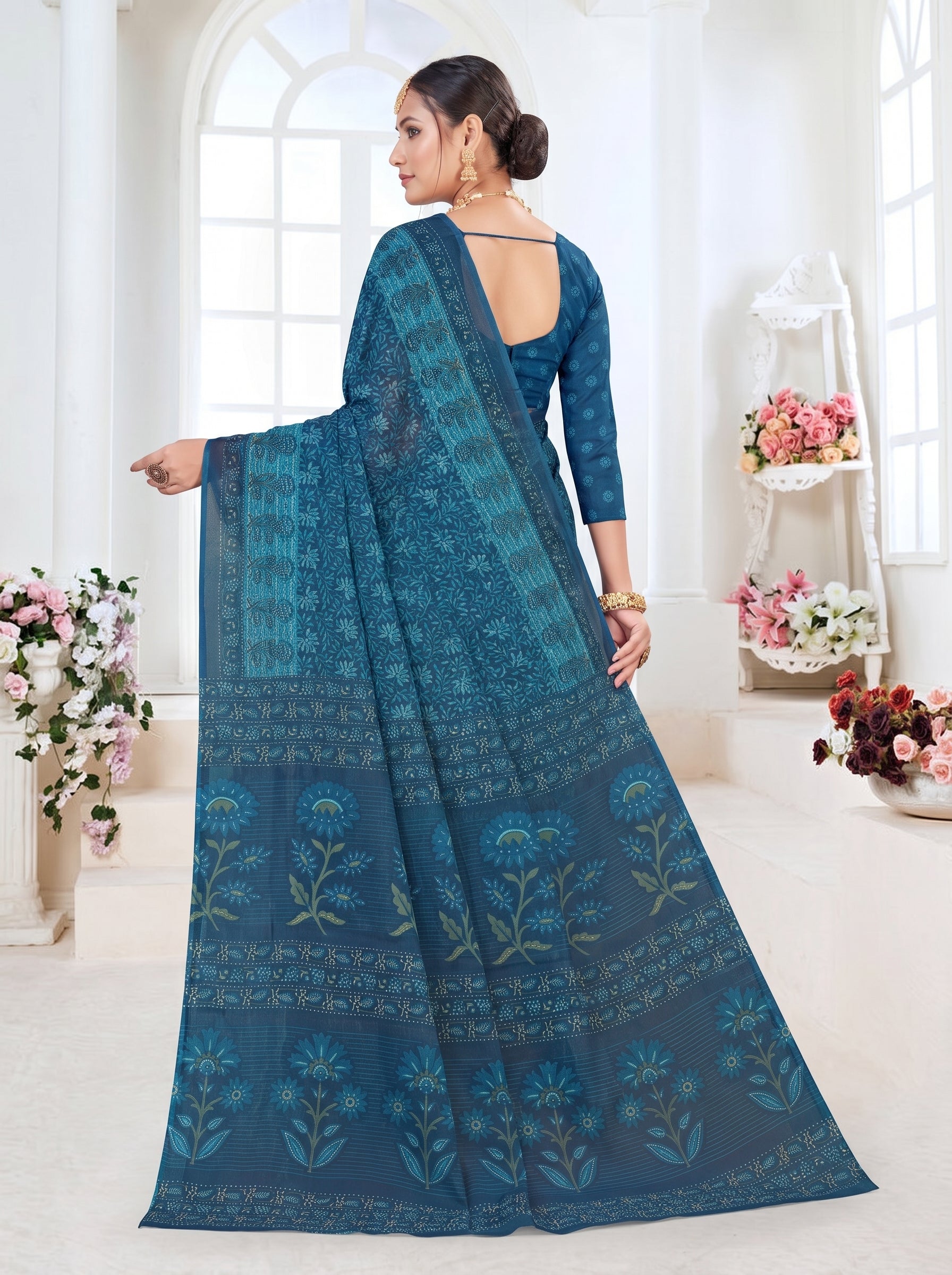 Back pallu
