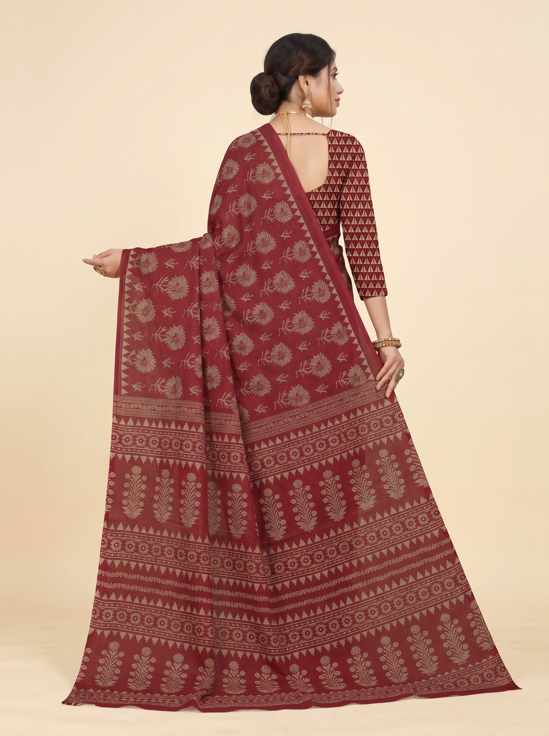 Back pallu