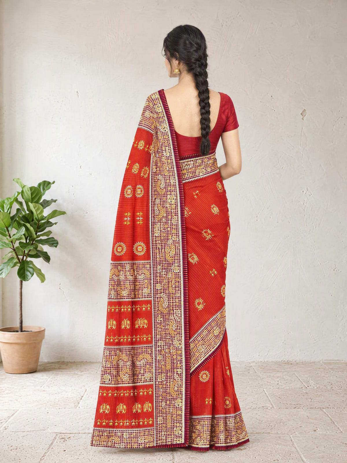 Back pallu [sku:D.NO.61355]