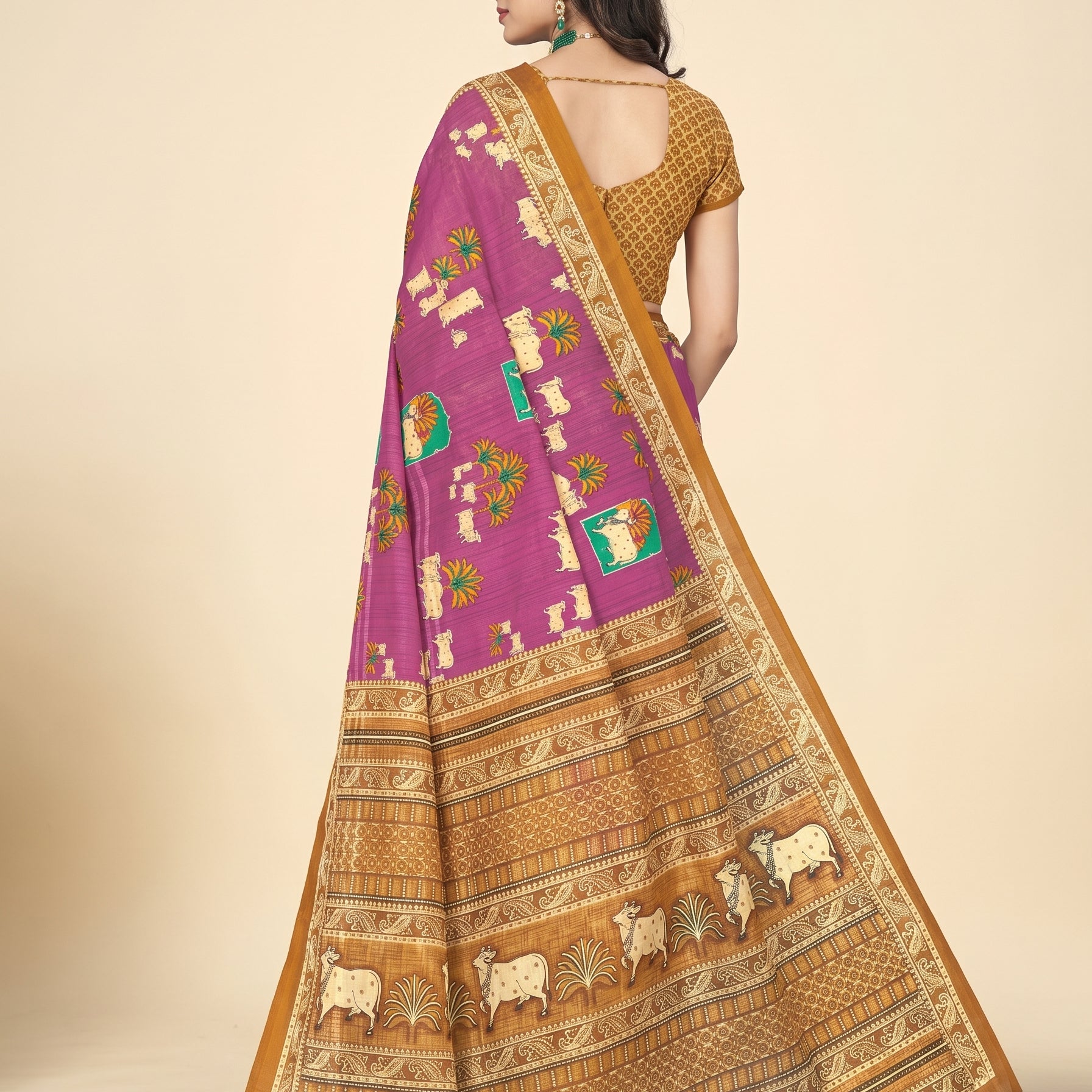 Shared back pallu [sku:59444]