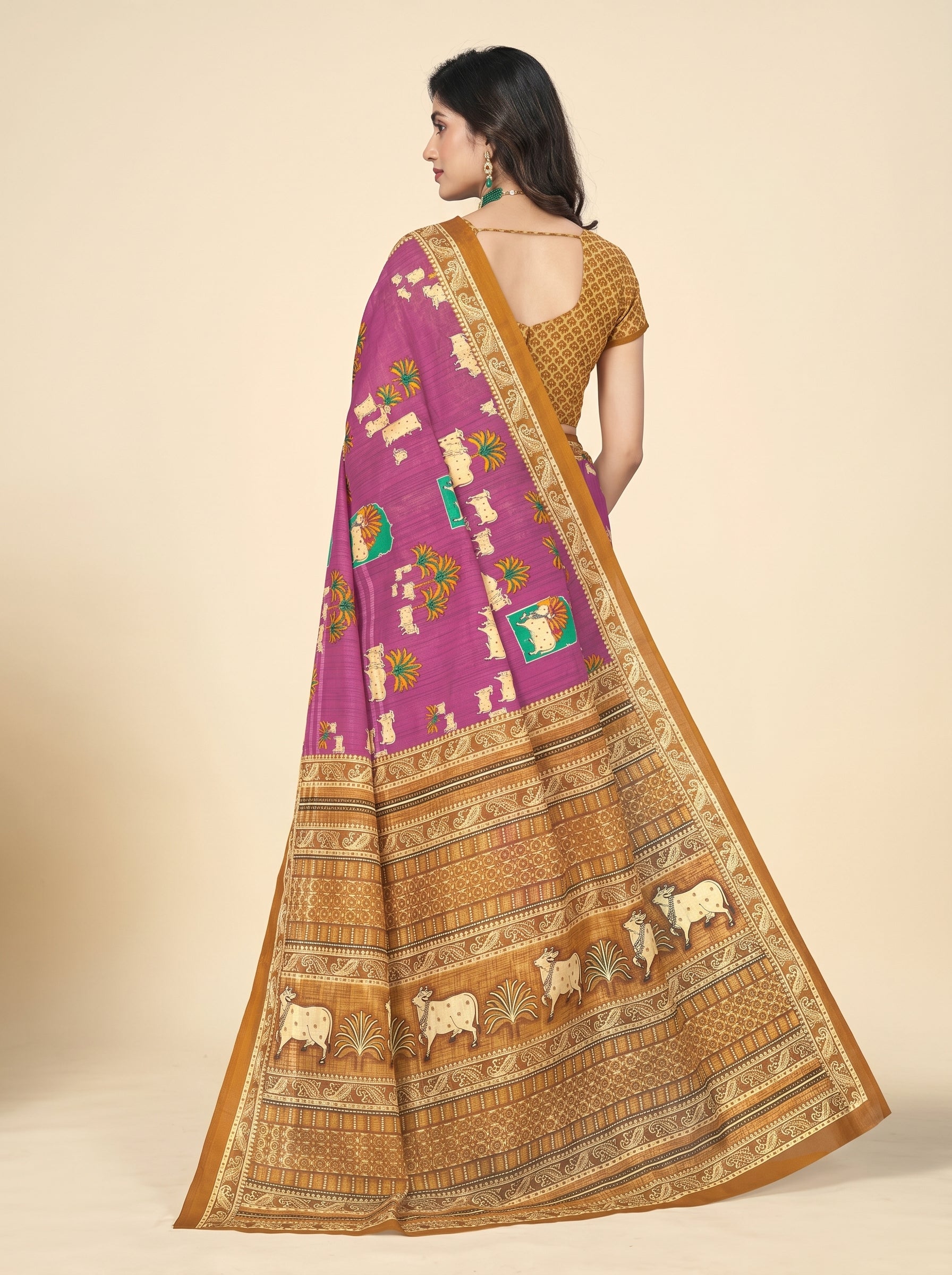 Shared back pallu [sku:59444]