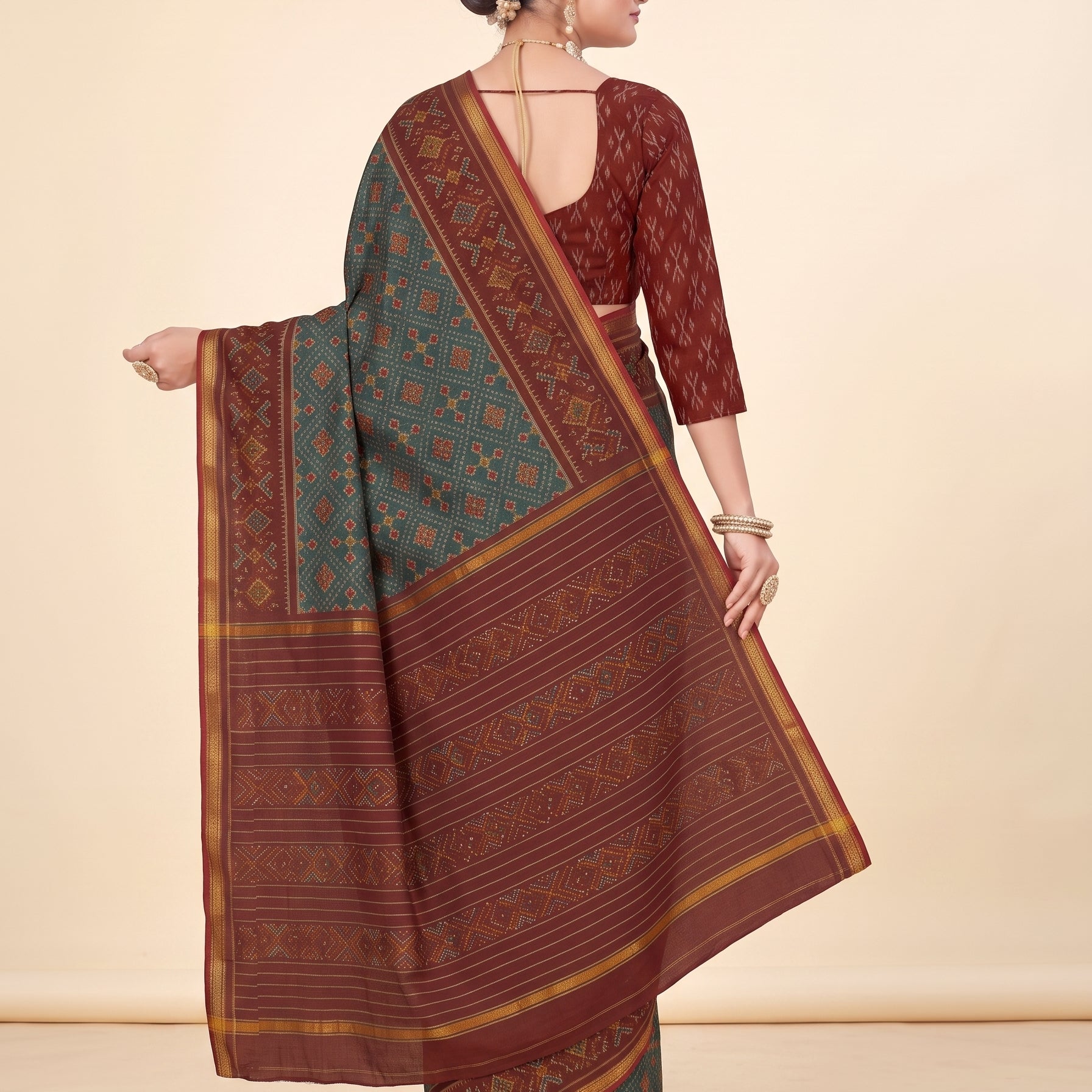 Back pallu [sku:KN-53188]