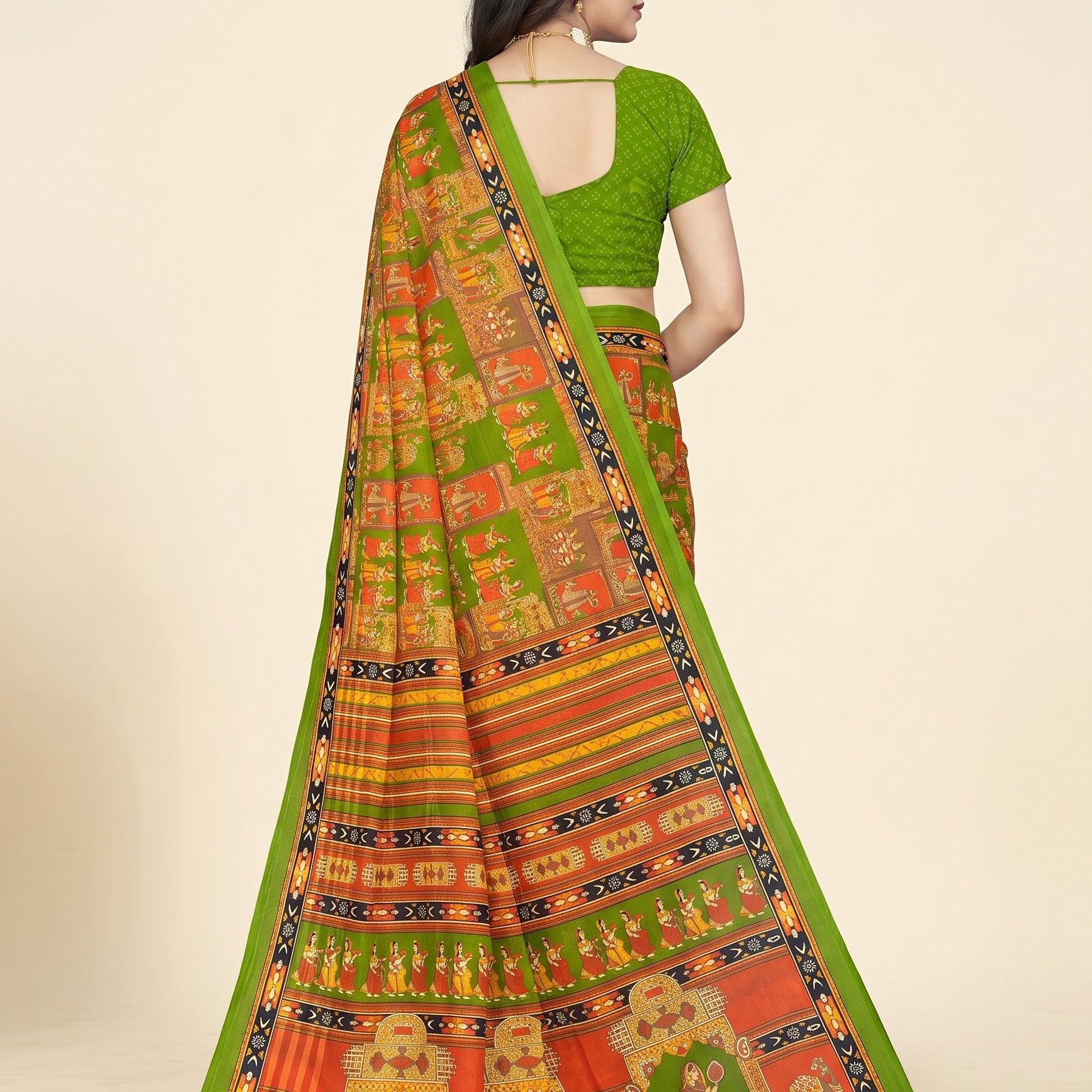 Back pallu [sku:D.NO. 59530]