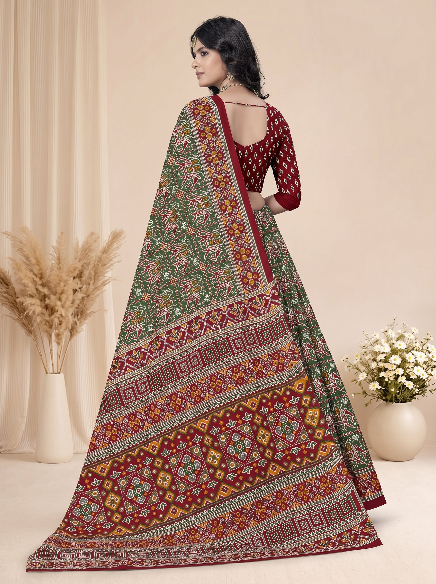 Back pallu [sku:BV-23309]